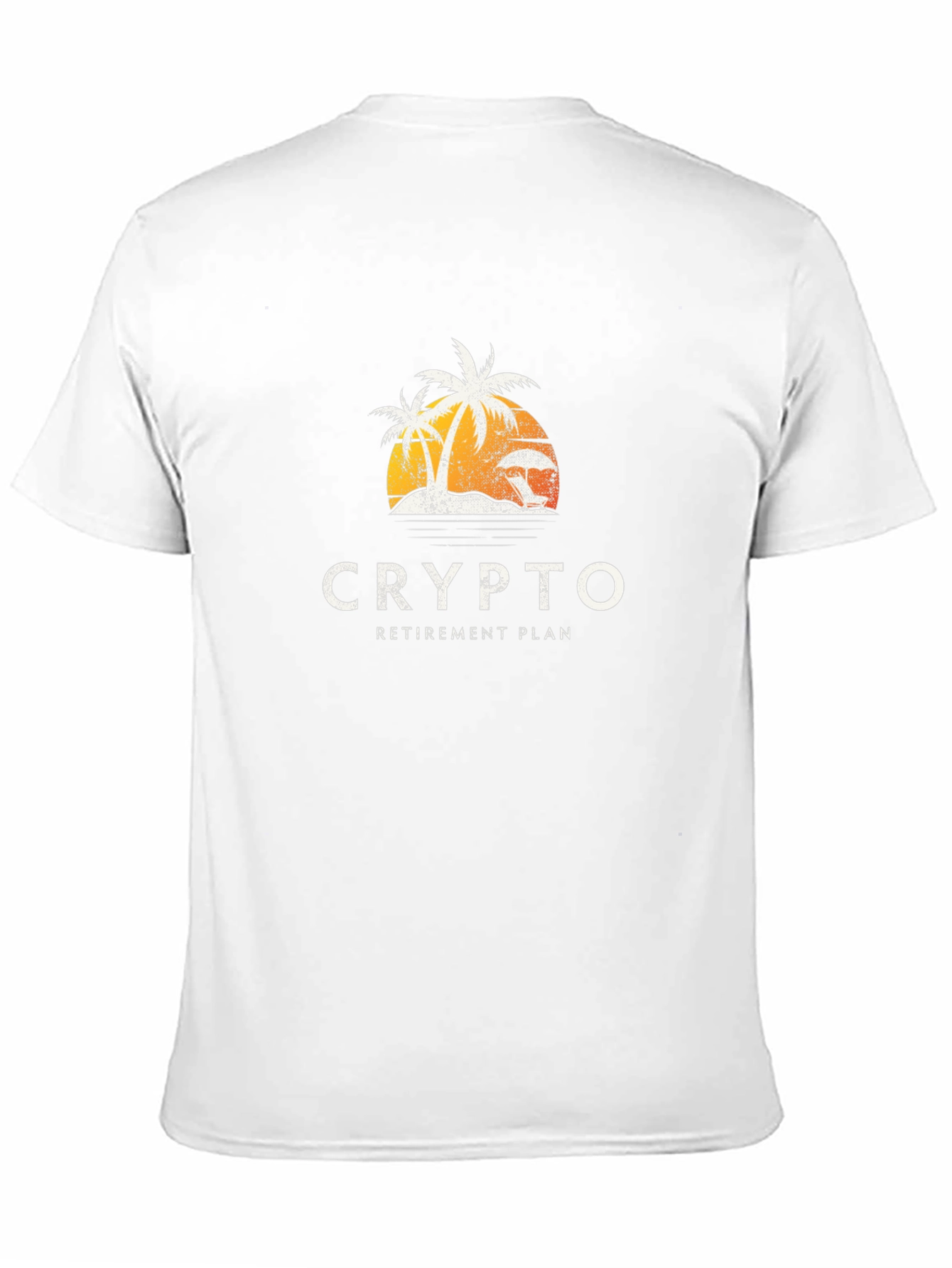 Black Crypto Retirement Plan T-Shirt view 11