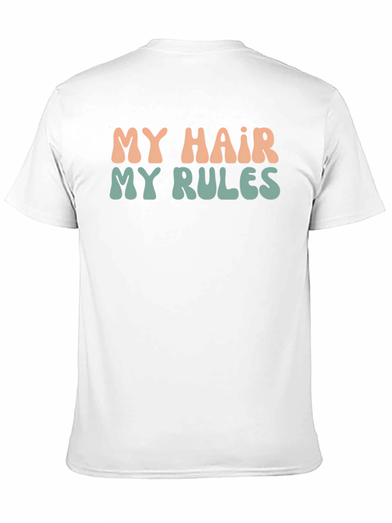 Black My Hair My Rules Graphic Tee - Unisex view 11