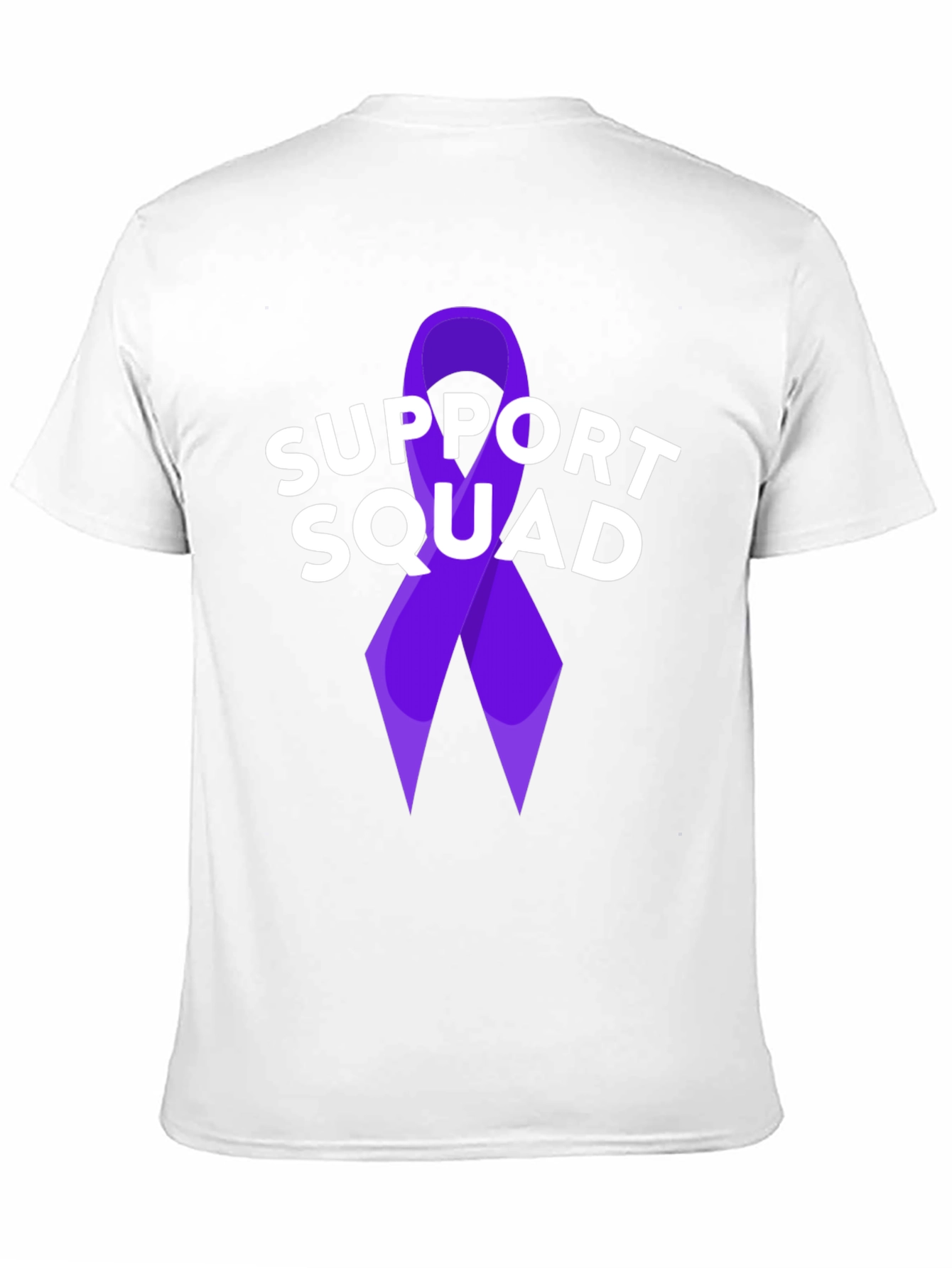 Black Support Squad Ribbon Tee view 11