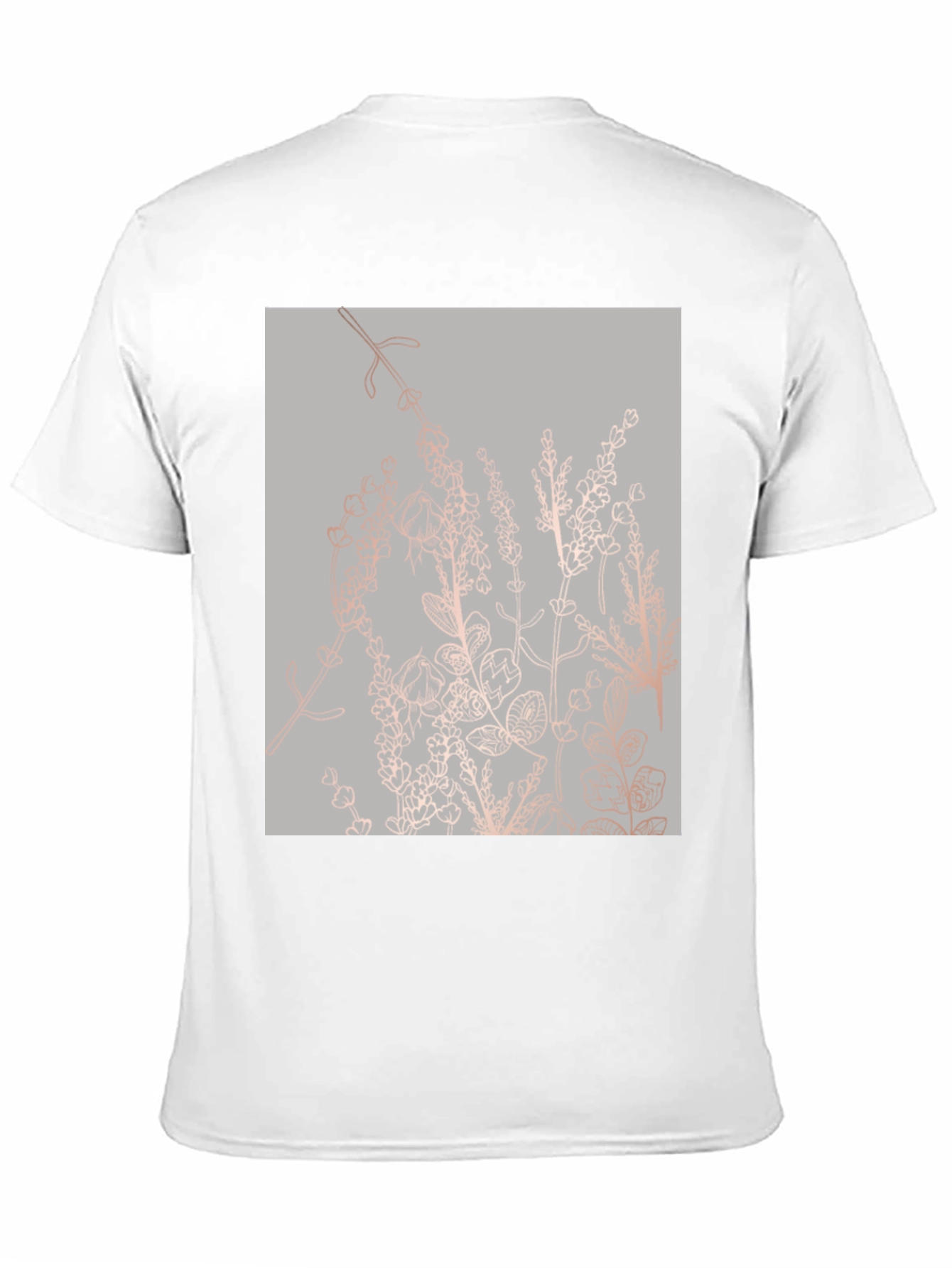 Black Floral Print T-Shirt - Stylish Graphic Tee view 11