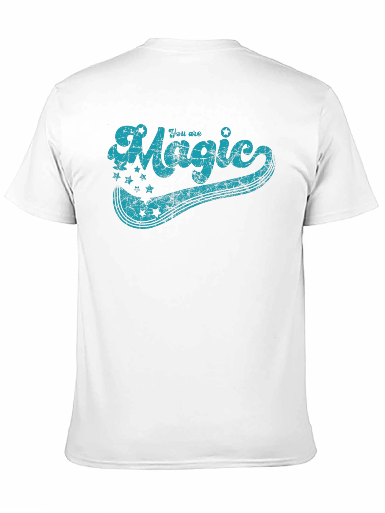 Black You Are Magic Graphic Tee - Vintage Style T-Shirt view 11