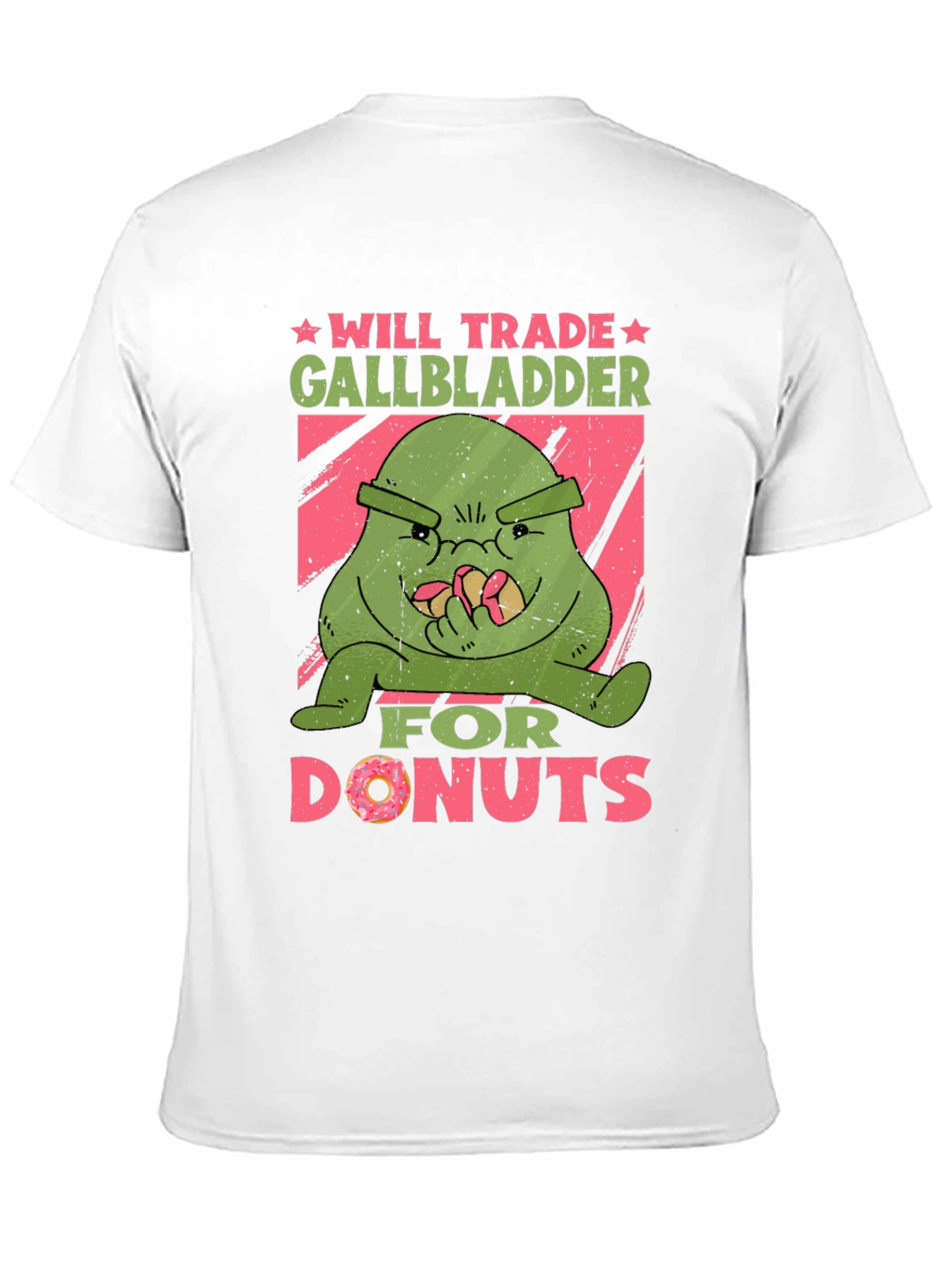 Black Will Trade Gallbladder for Donuts Graphic Tee view 11