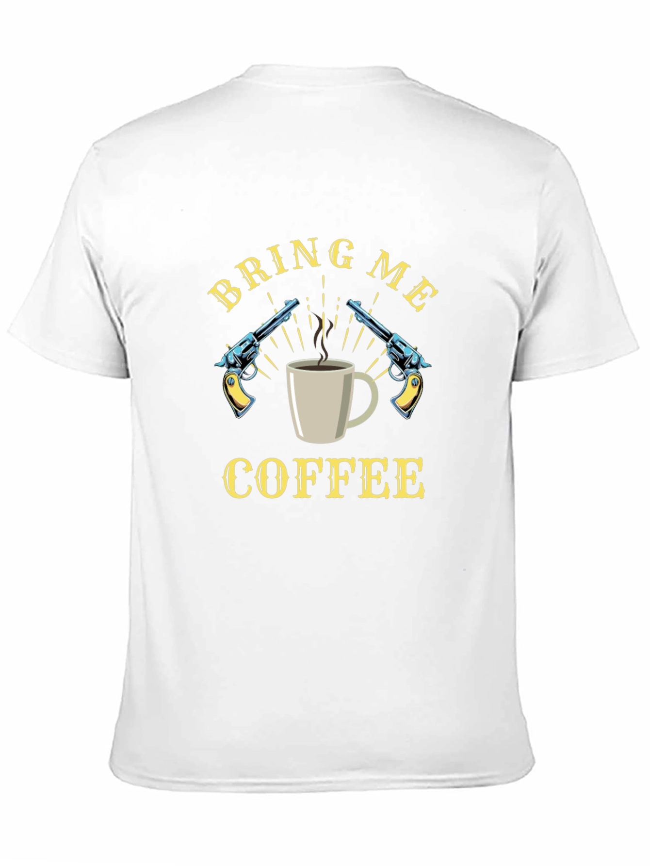 Black Bring Me Coffee Graphic Tee view 11