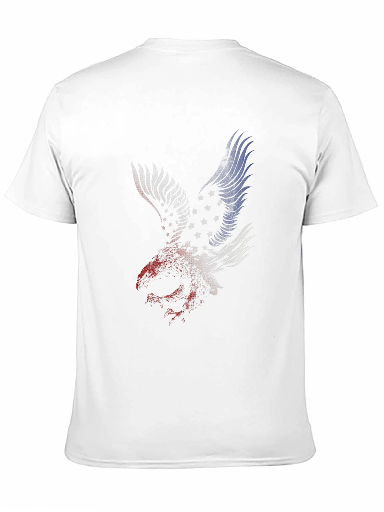 Black American Eagle Graphic Tee - Patriotic Style view 11