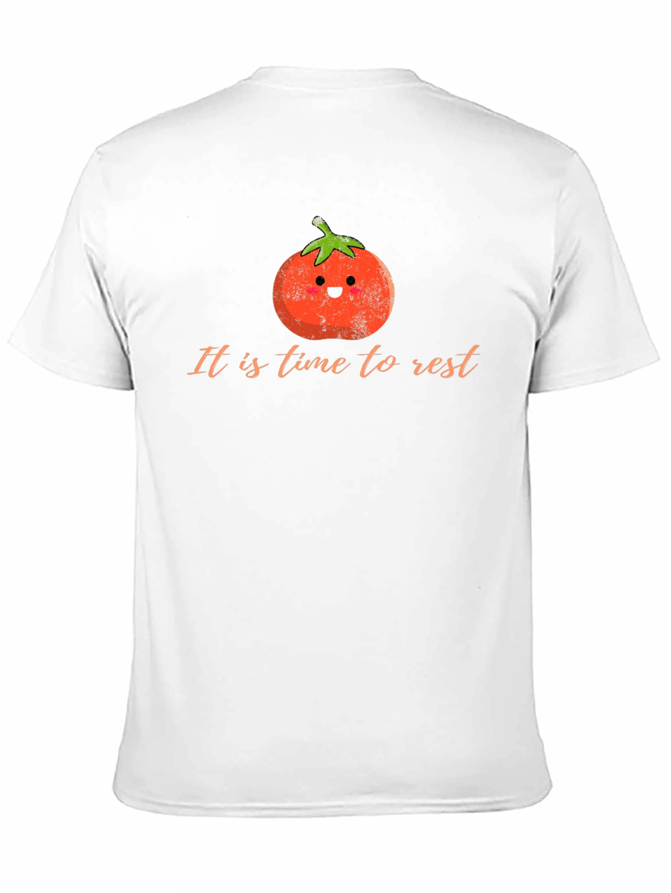 Black Tomato Rest T-Shirt - Funny Fruit Pun Tee view 11
