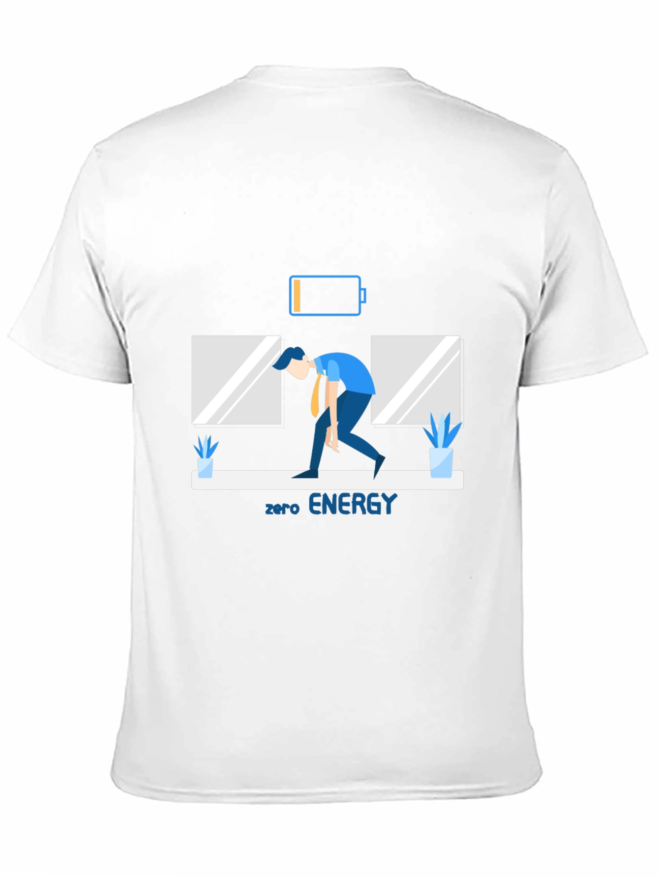 Black Zero Energy Graphic Tee - Black Casual Wear view 11