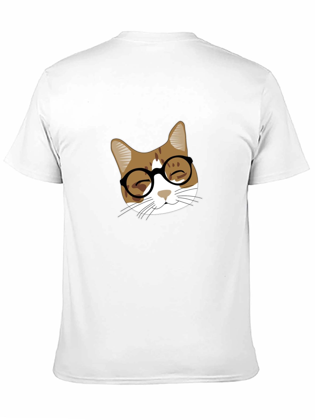 Black Cool Cat Tee - Black Cotton Blend T-Shirt view 11