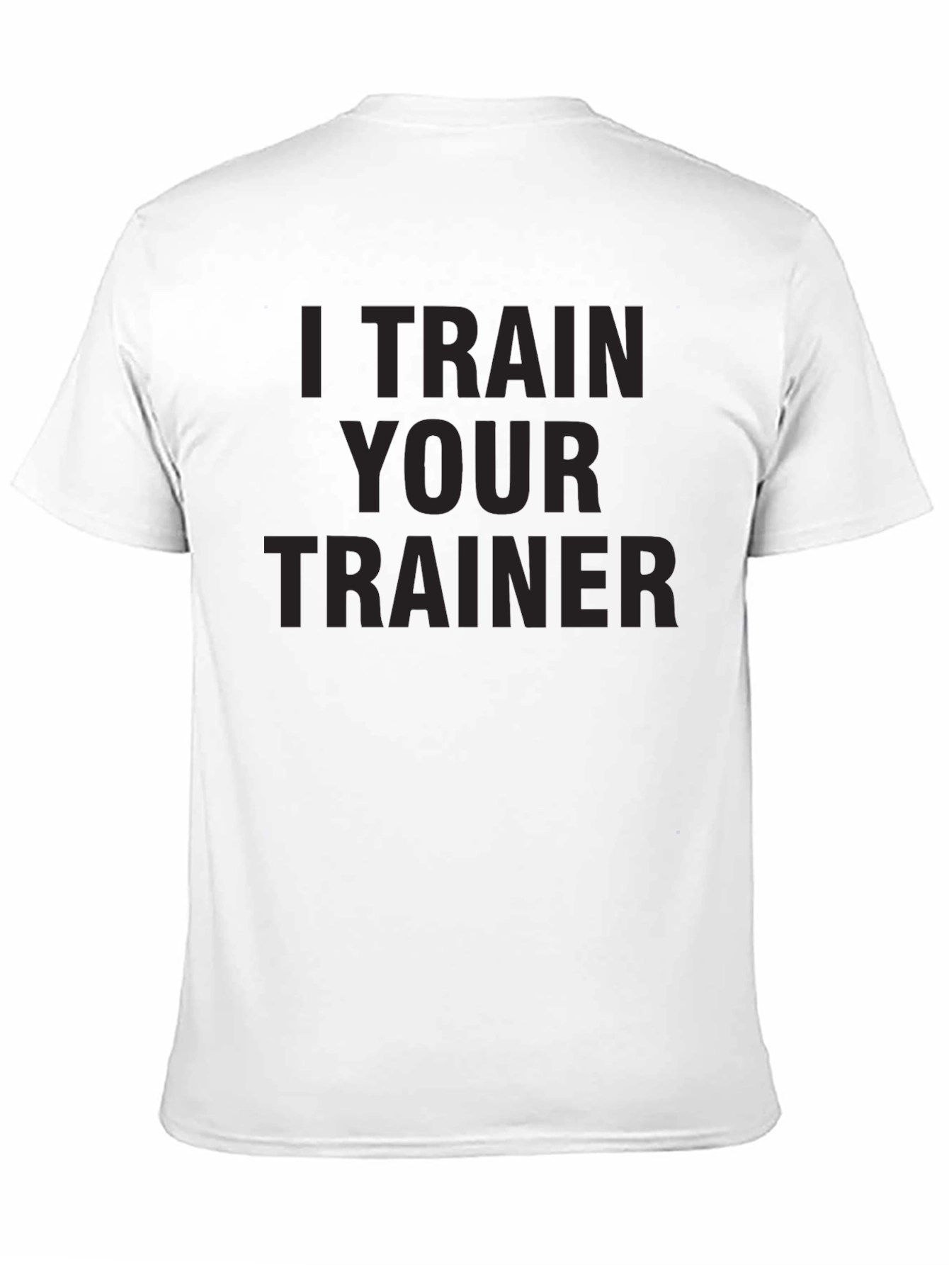 Black I Train Your Trainer - Men's Graphic Tee view 11