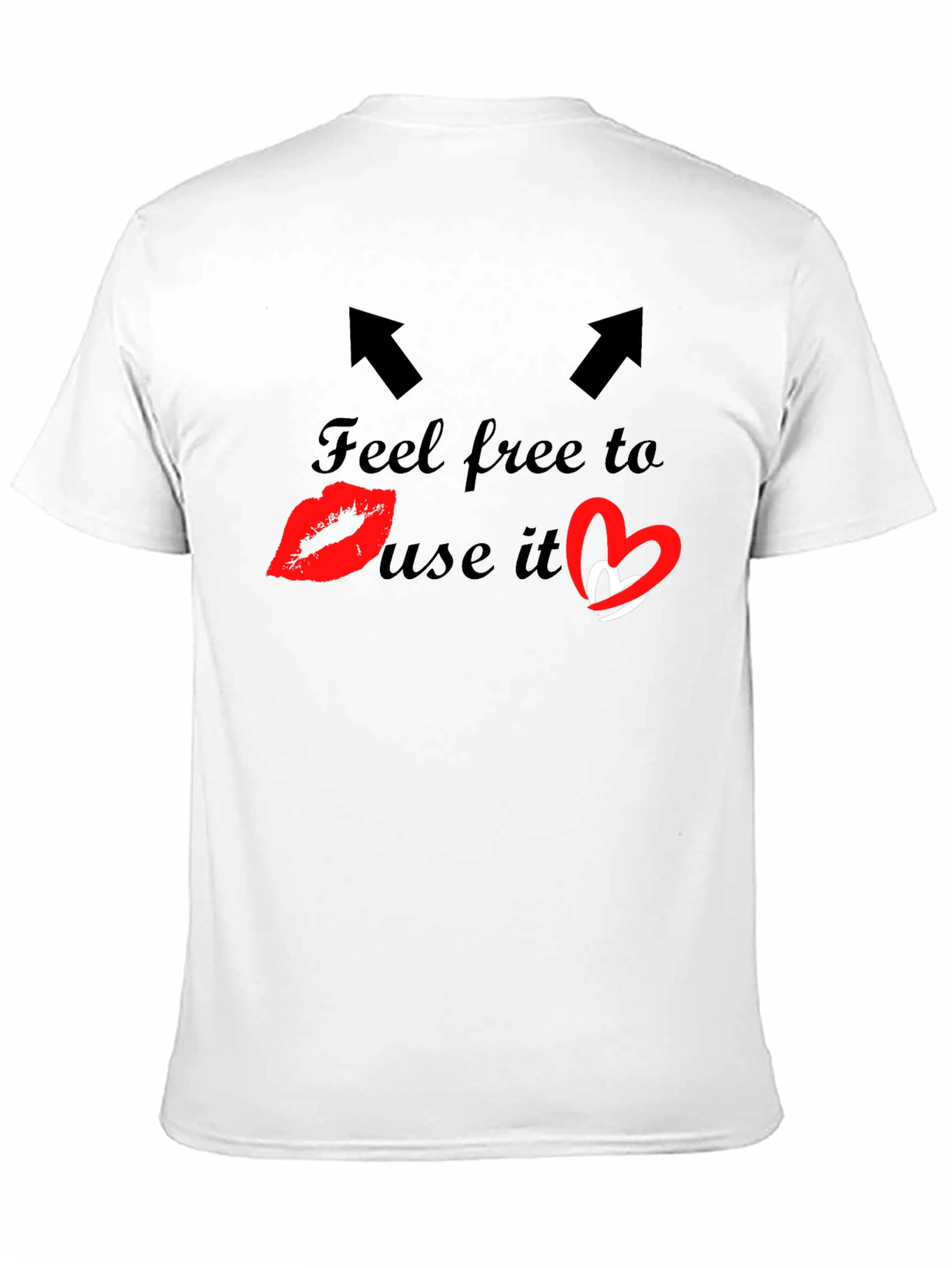 Black Feel Free To Use It Black Graphic Tee view 11