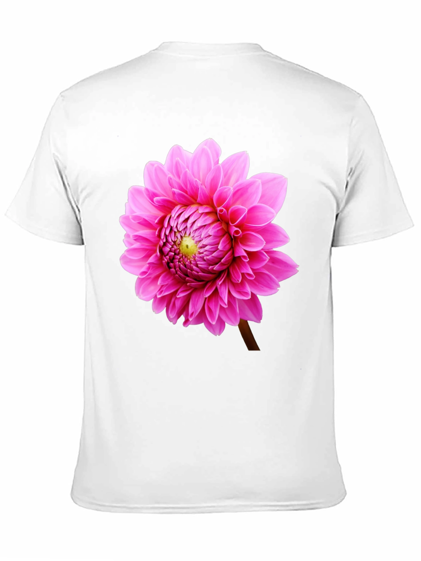 Black Floral Print Black T-Shirt view 11