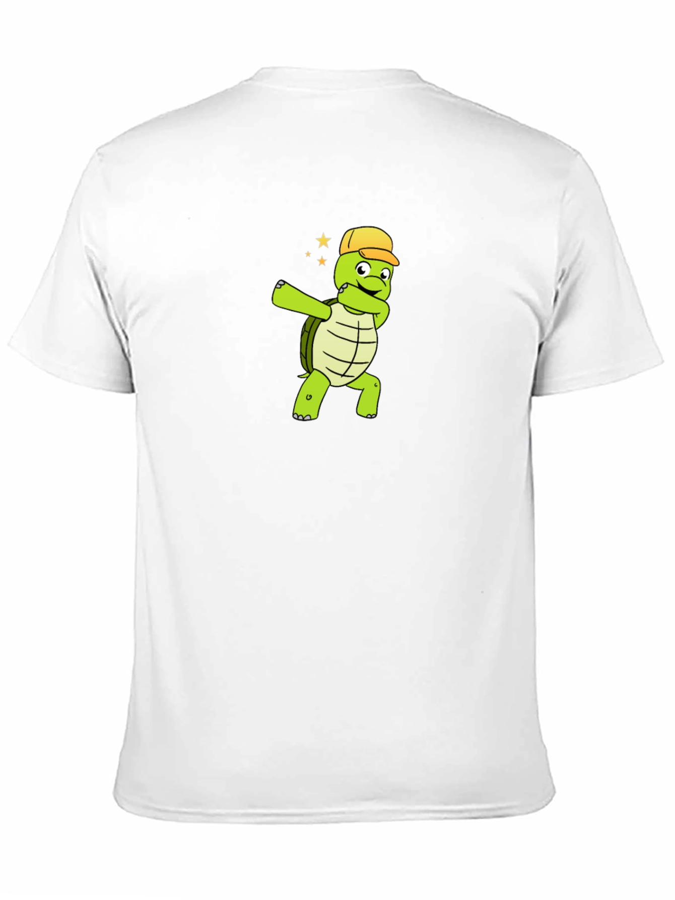 Black Dabbing Turtle Black T-Shirt view 11