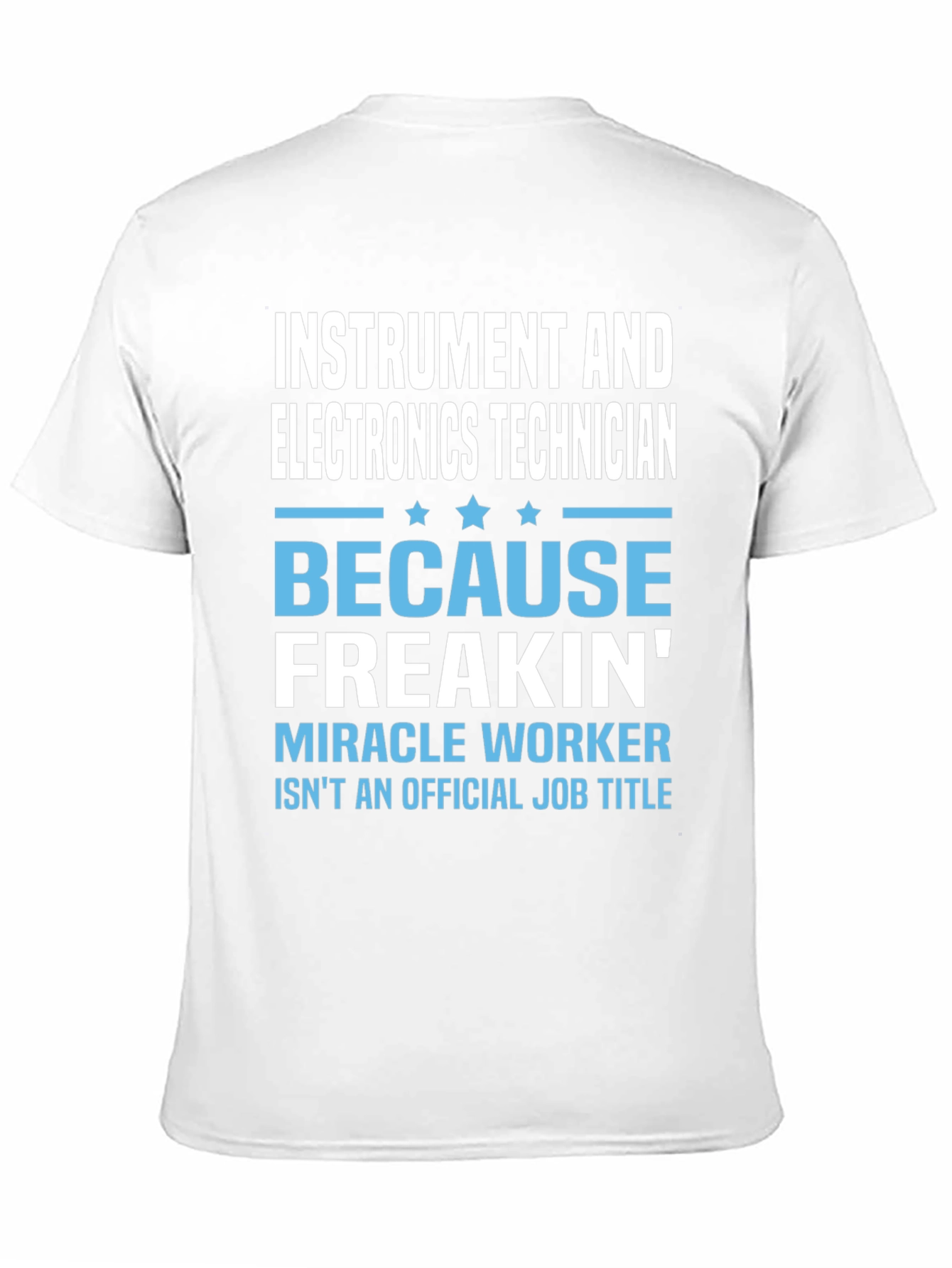 Black Instrument and Electronics Technician T-Shirt view 11