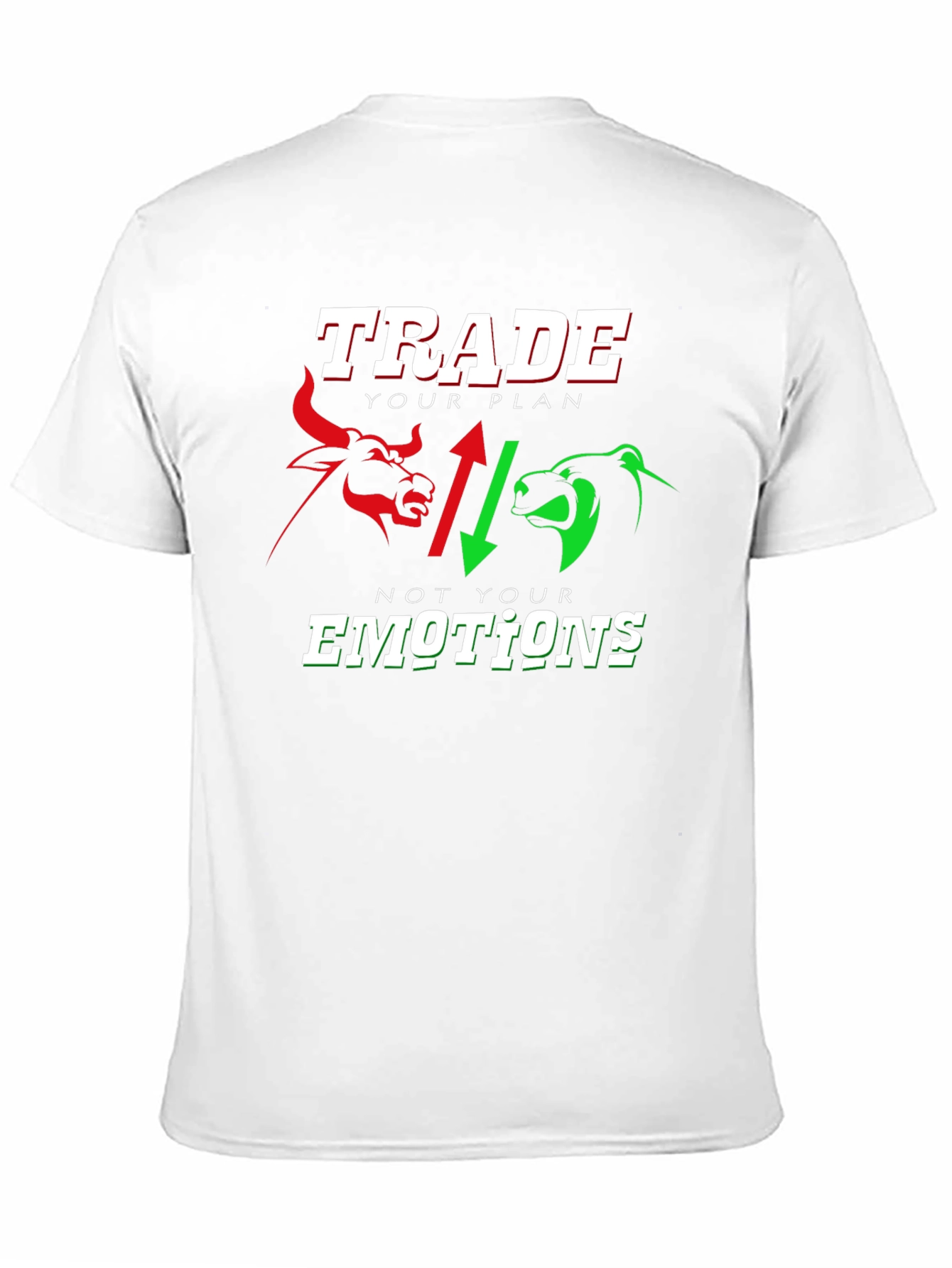 Black Trade Your Plan T-Shirt view 11