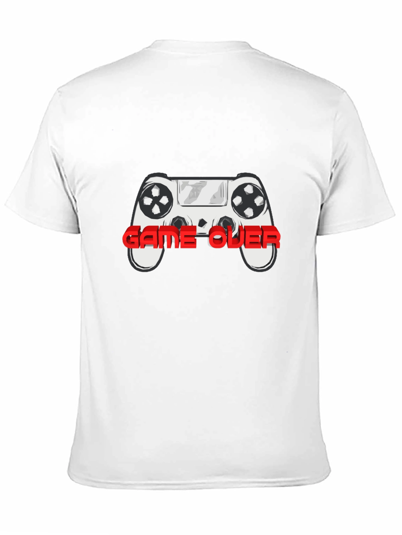 Black Game Over T-Shirt - Gamer Style view 11