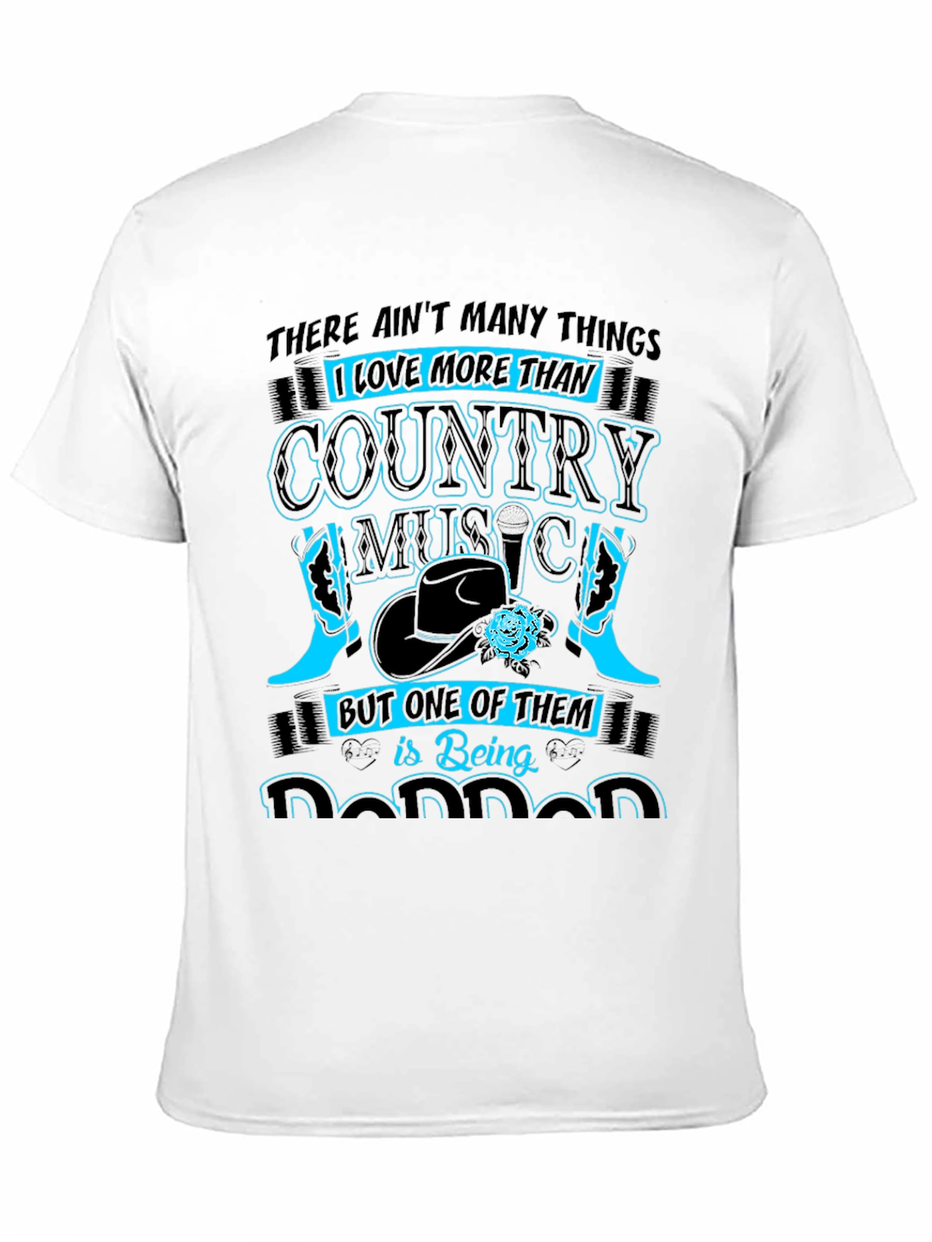 Black Country Music Lover Graphic Tee view 11