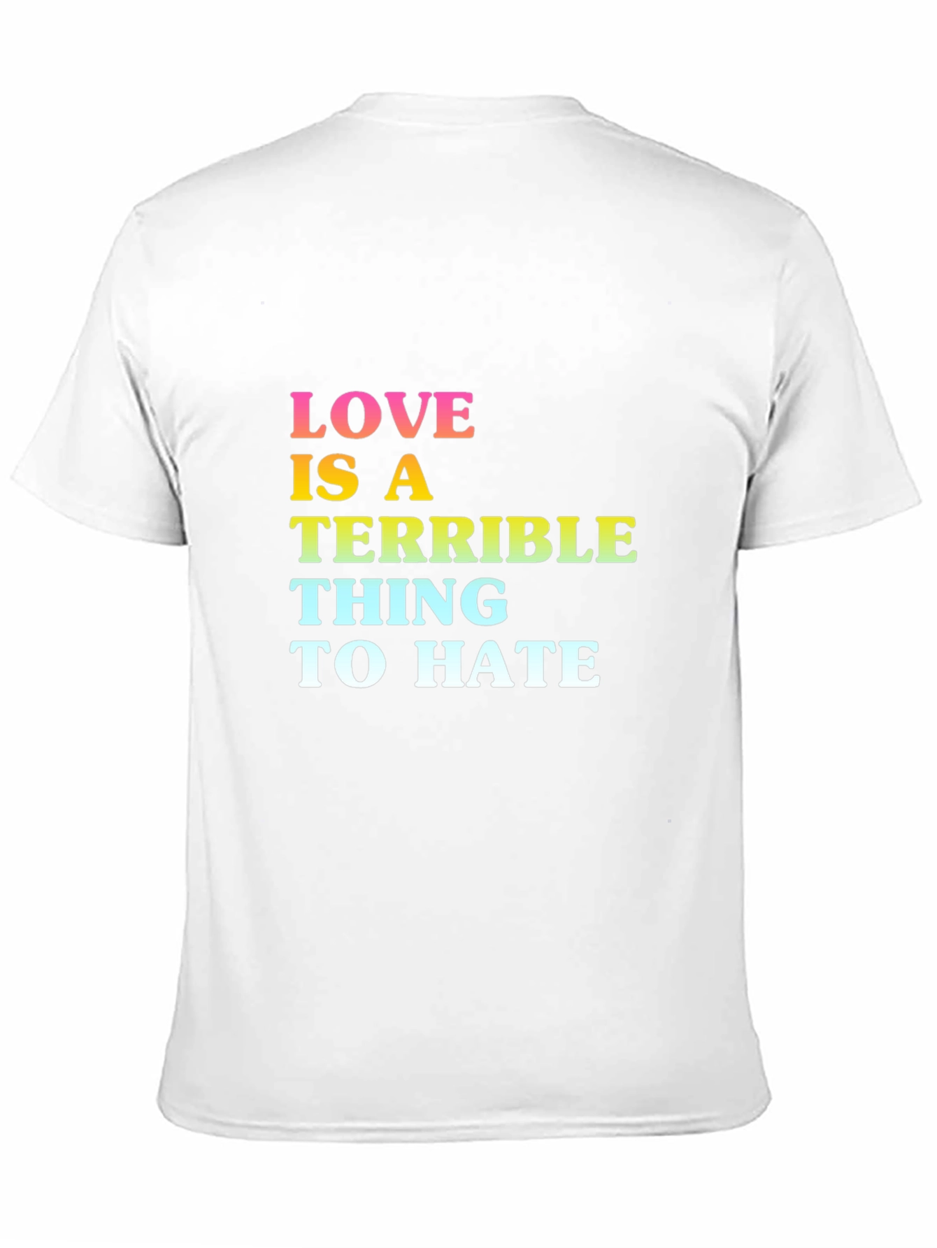 Black Love Is A Terrible Thing To Hate T-Shirt view 11