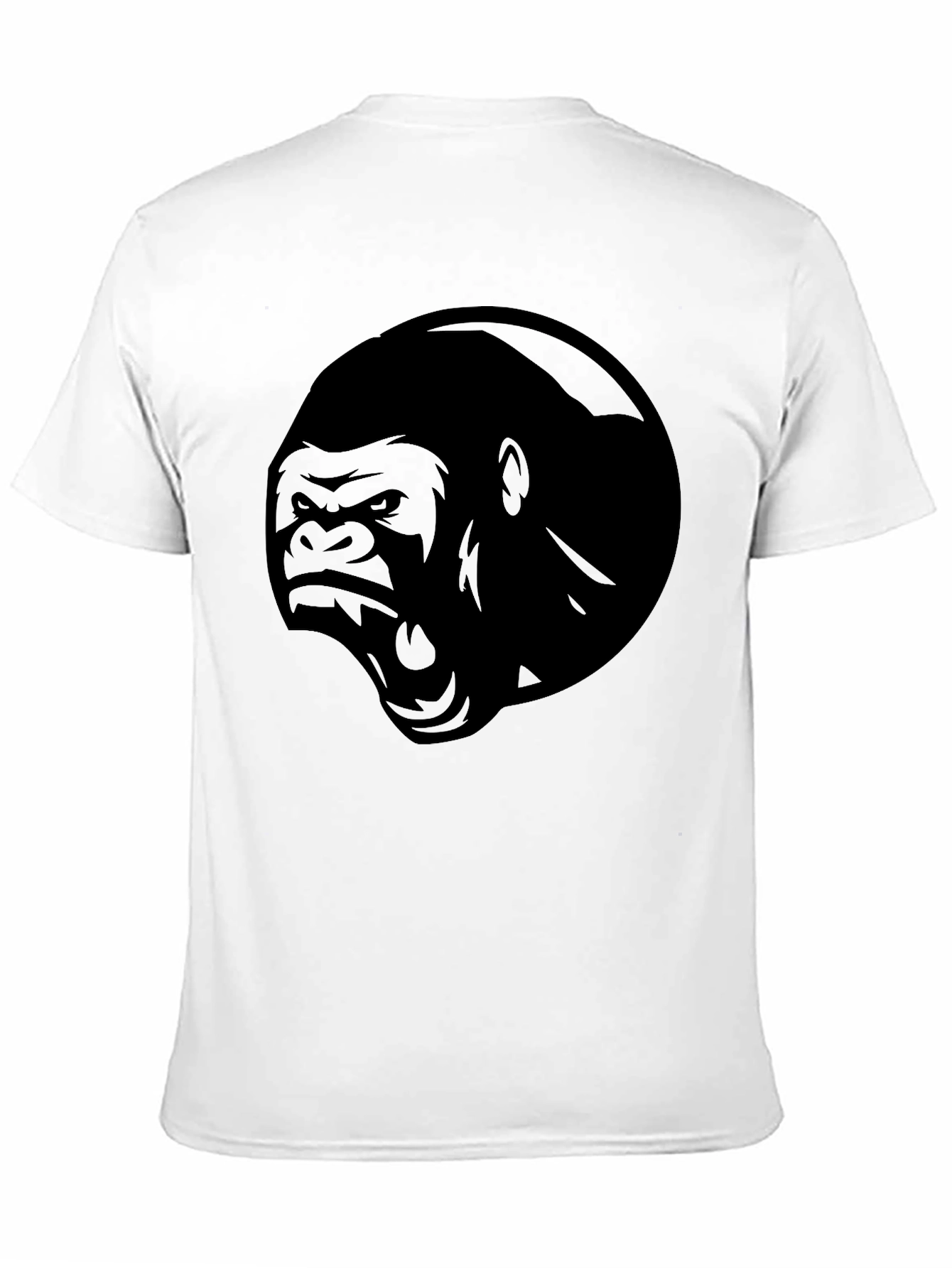 Black Black Gorilla Graphic T-Shirt view 11
