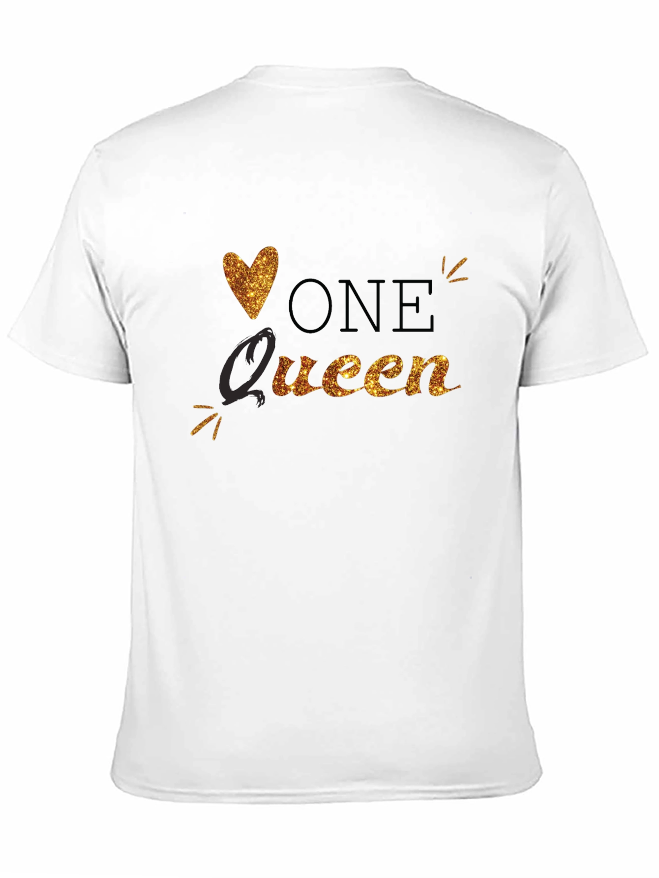 Black One Queen Black T-Shirt view 11