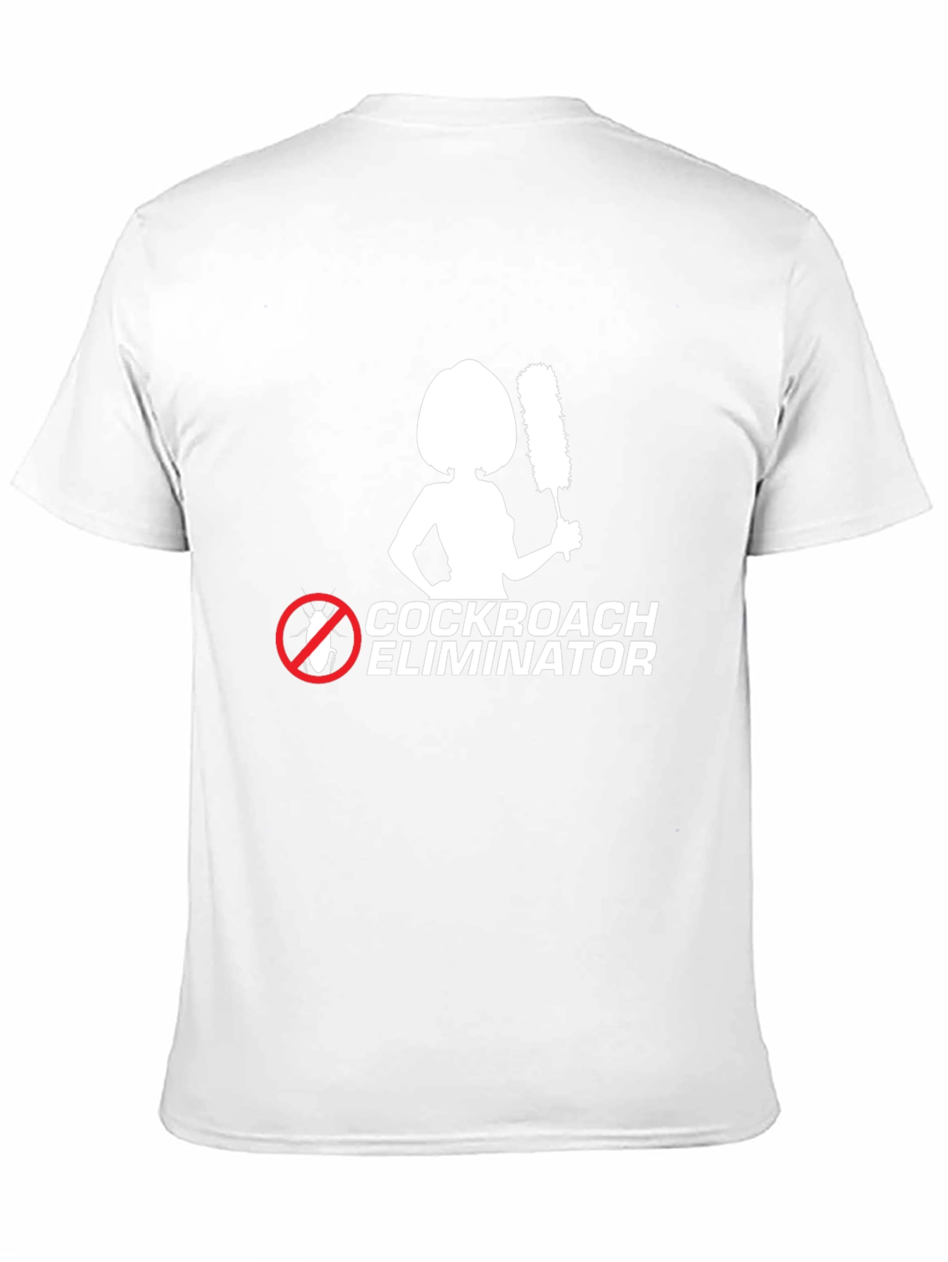 Black Cockroach Eliminator Graphic T-Shirt view 11