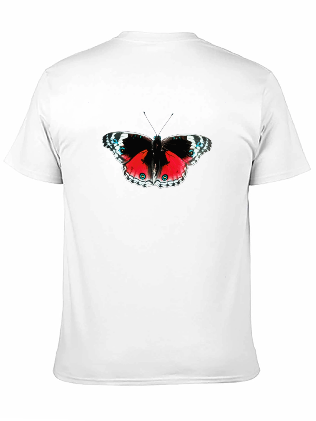Black Butterfly Graphic Black T-Shirt view 11