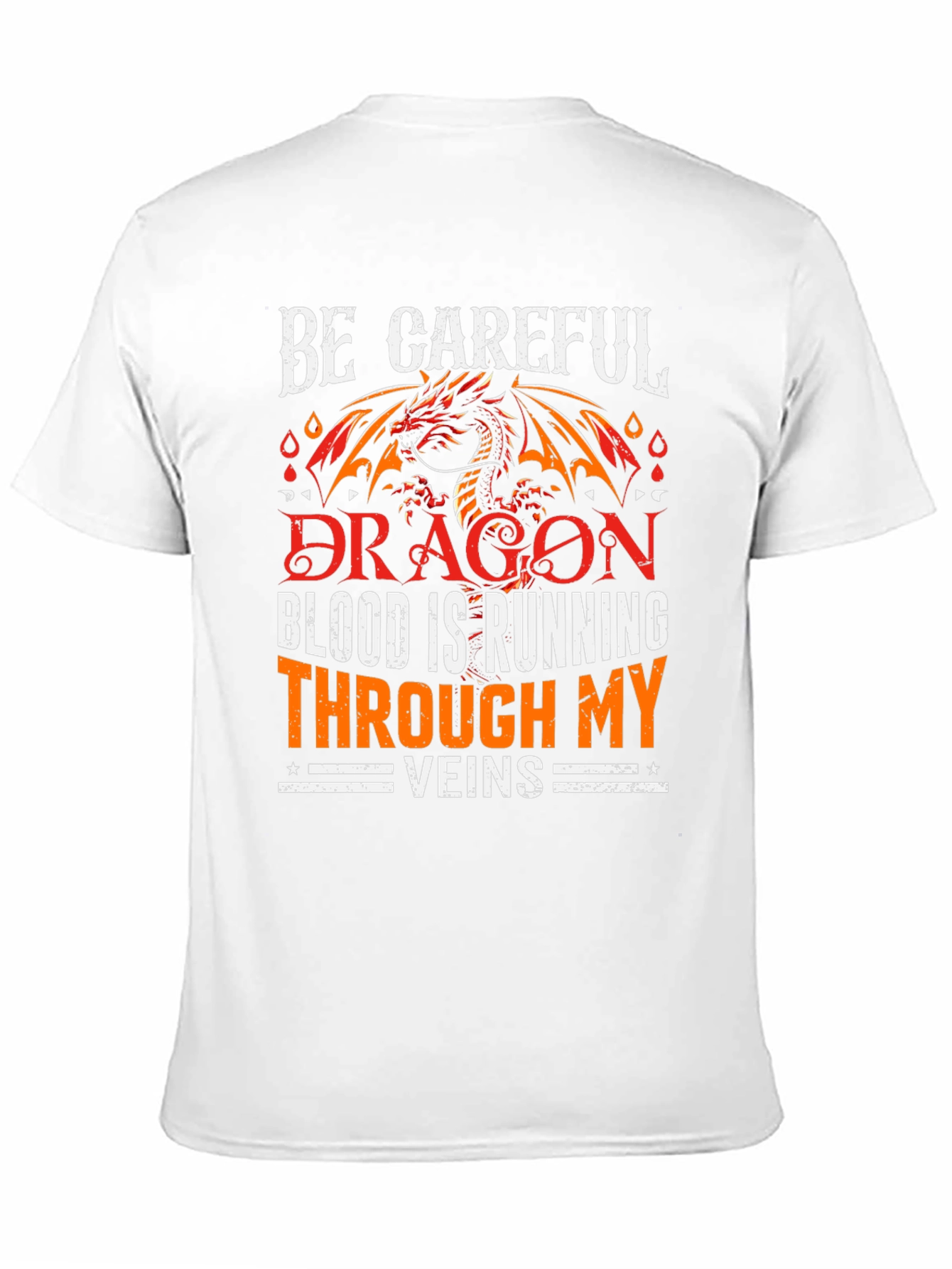 Black Dragon Blood Graphic T-Shirt view 11