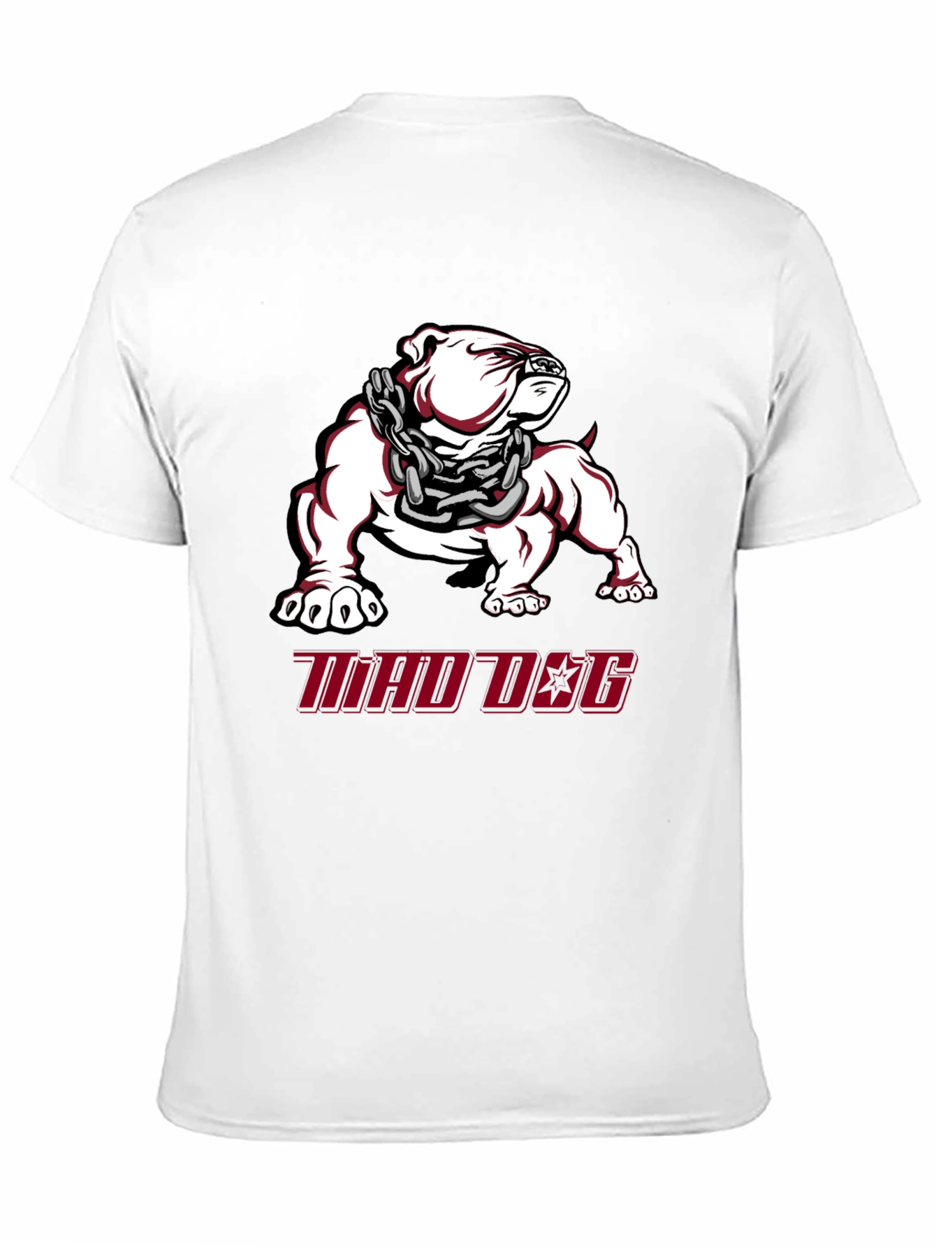 Black Mad Dog Graphic Tee - Men's Black Cotton T-Shirt view 11
