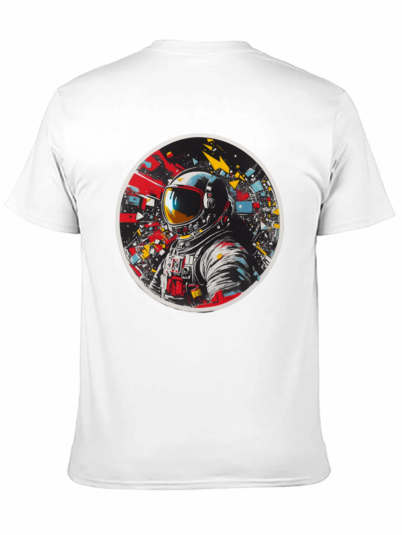 Black Astronaut Graphic Tee - Space Explorer T-Shirt view 11