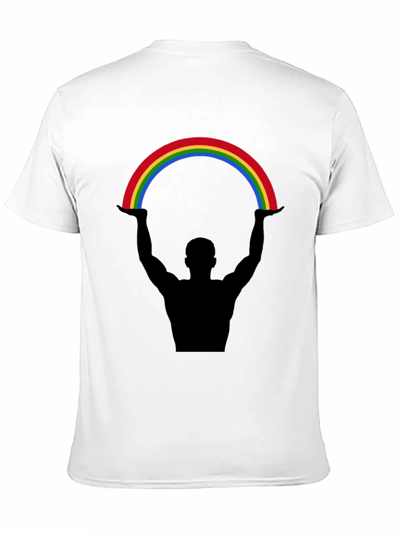 Black Rainbow Lift Graphic Tee - Black view 11