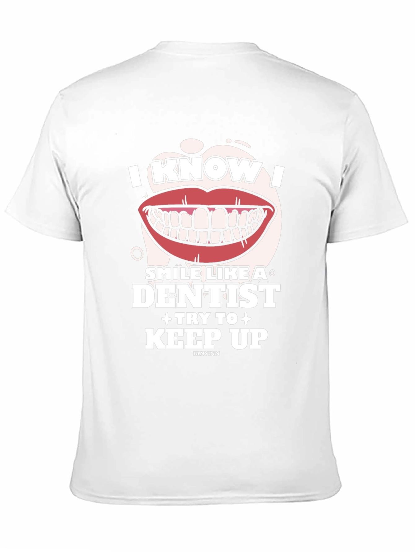 Black I Know I Smile Like a Dentist Graphic Tee view 11
