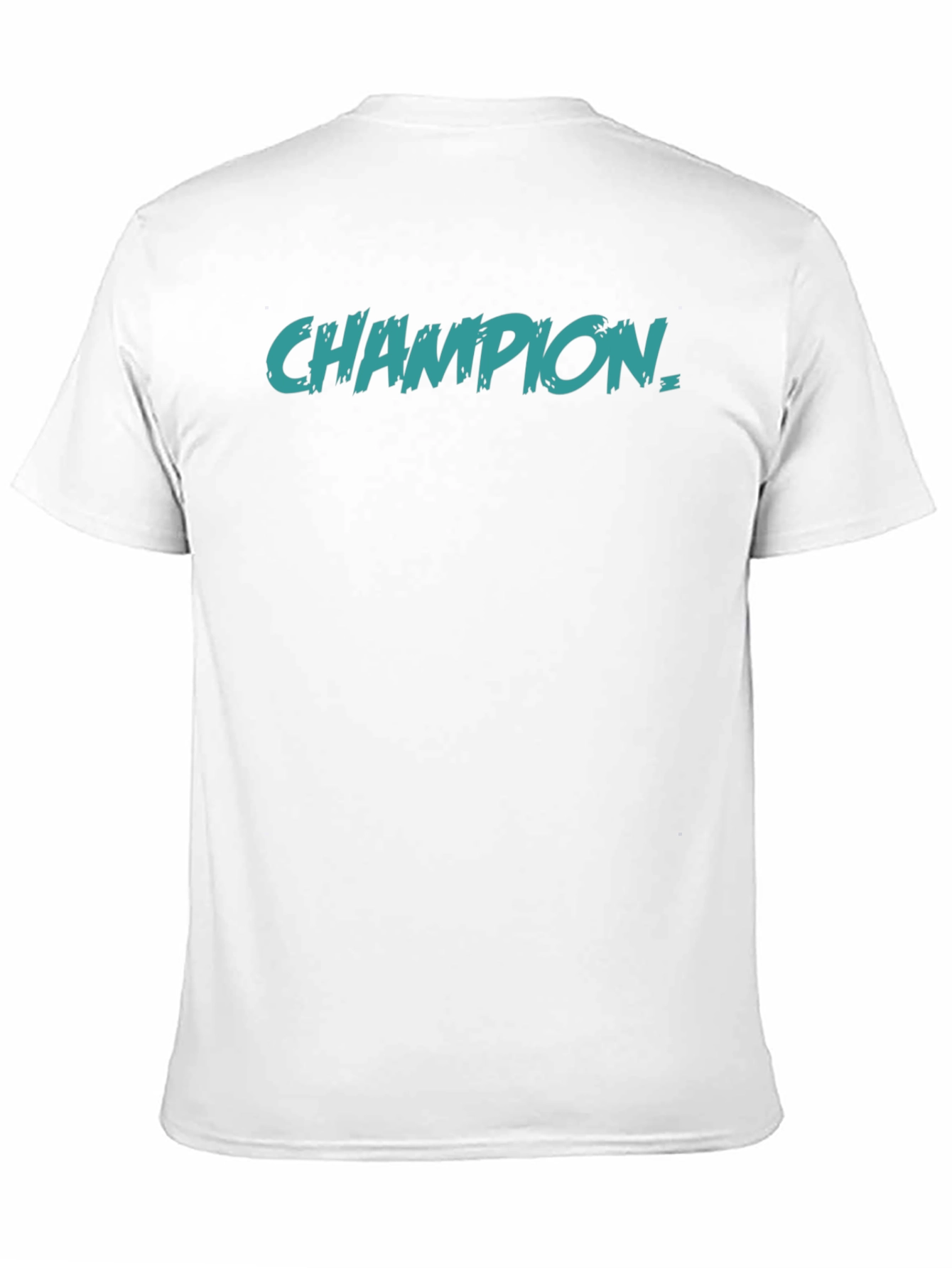 Champion Graphic Tee - Men's Black Cotton T-Shirt - 11