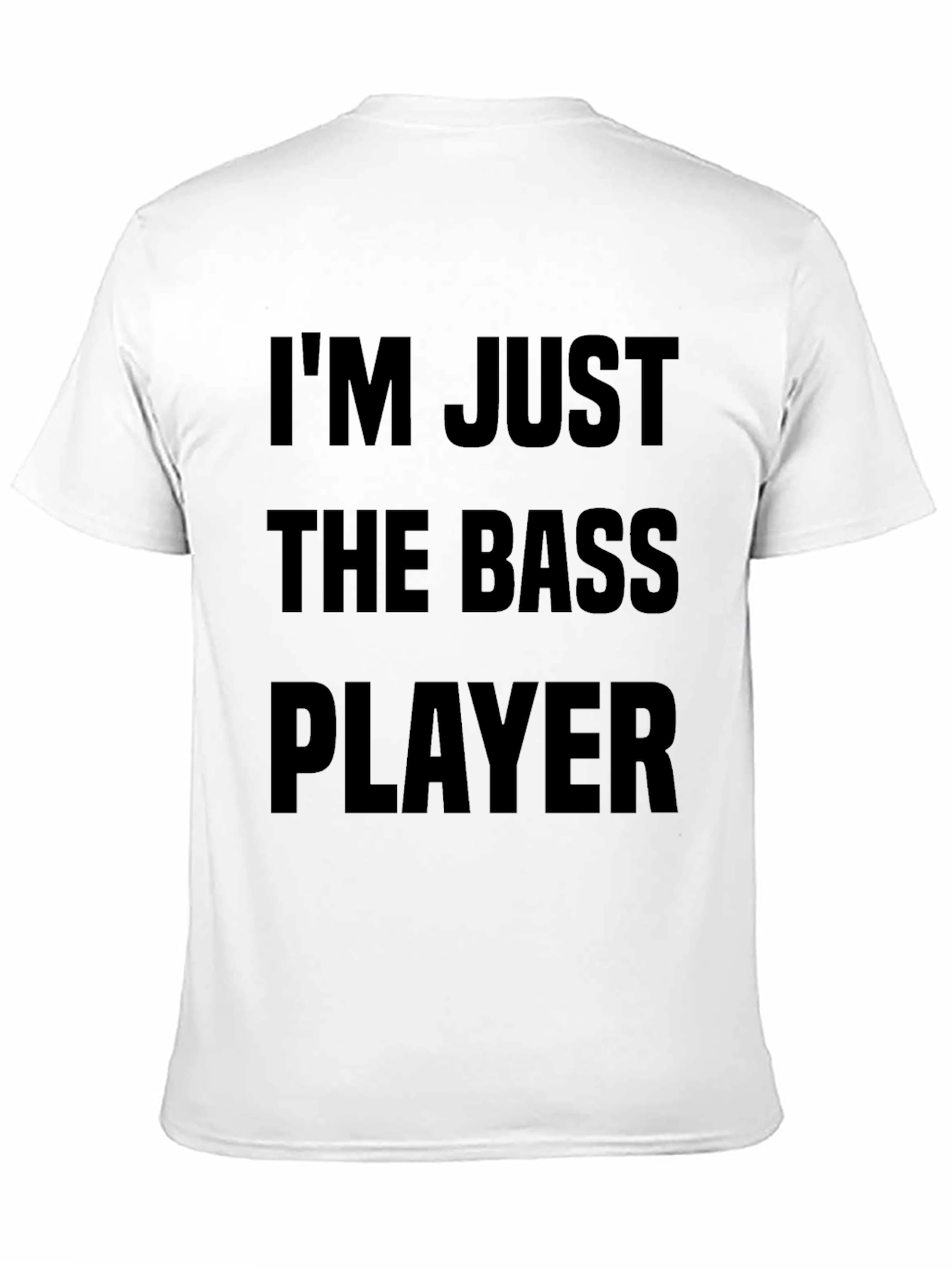 Black Bass Player T-Shirt - Music Lover Tee view 11