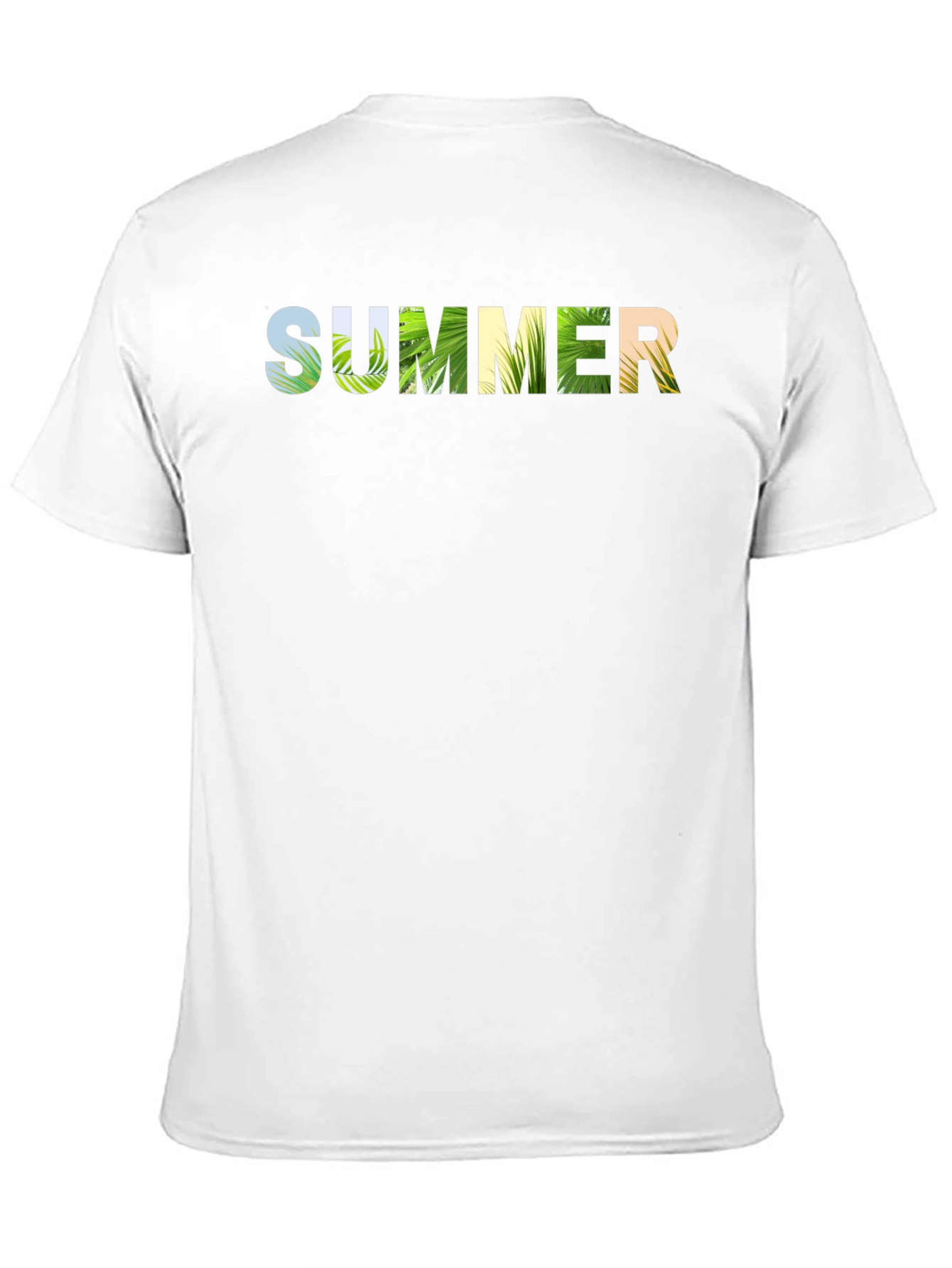 Summer Graphic Print T-Shirt - Black - 11