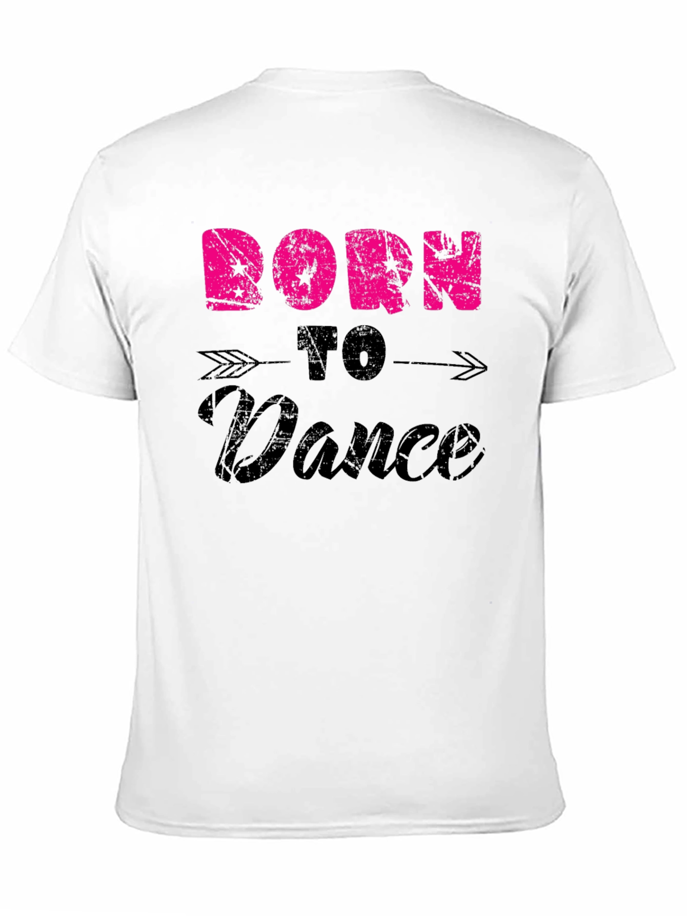 Black Born To Dance Graphic T-Shirt view 11