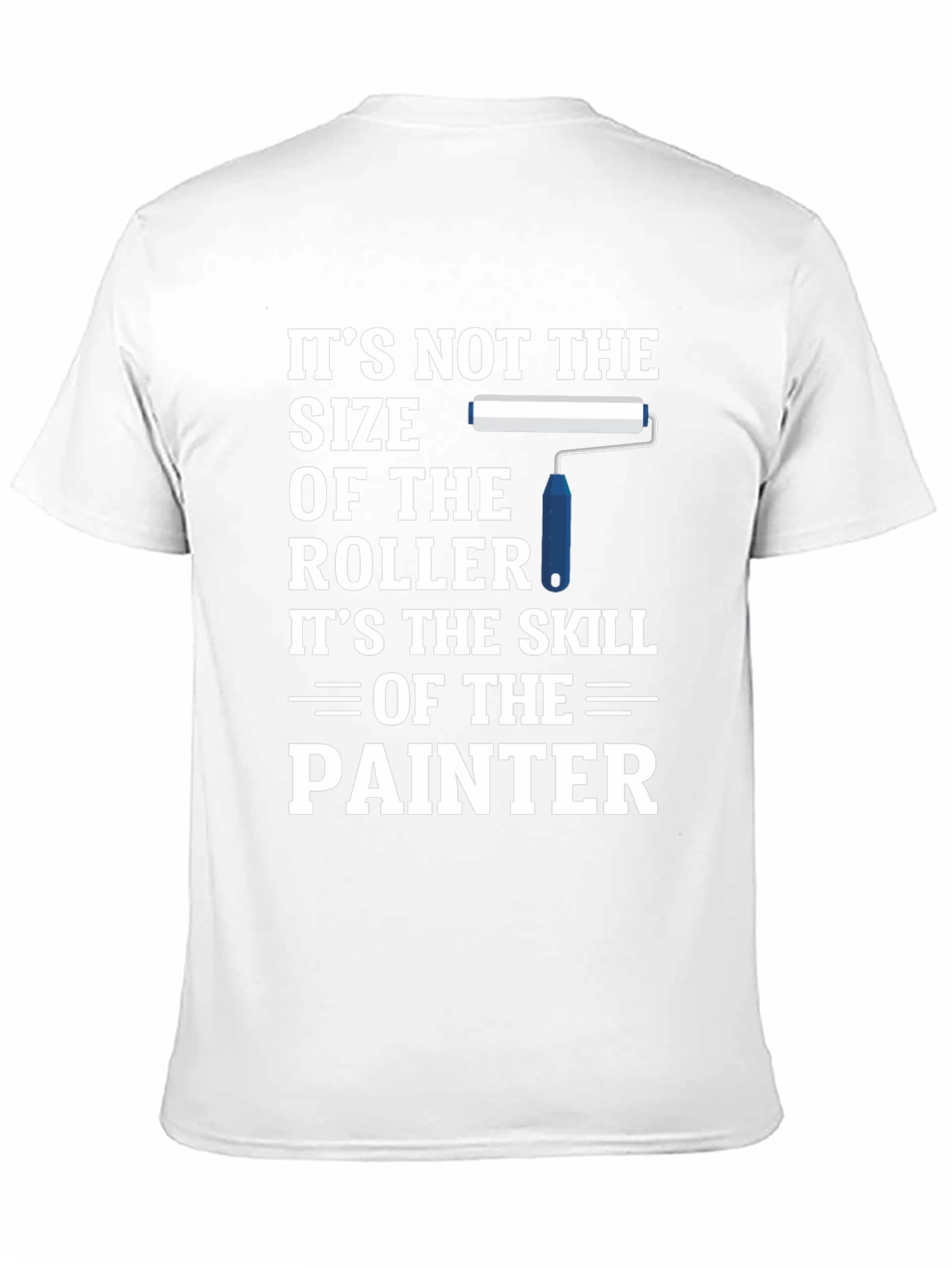Black Painter Skill T-Shirt - Funny Painter Gift view 11