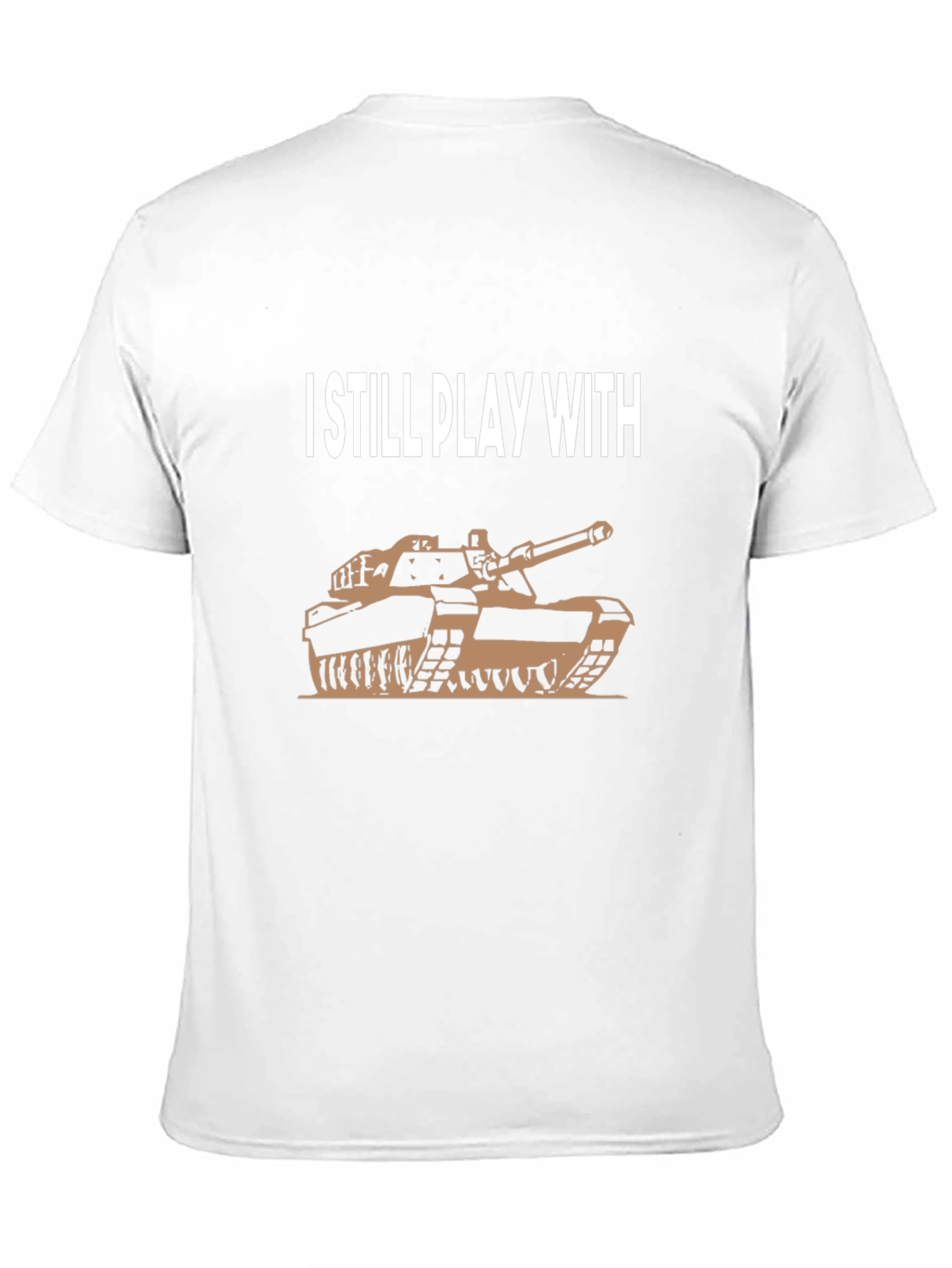 Black I Still Play With Tanks Graphic Tee - Black Cotton view 11