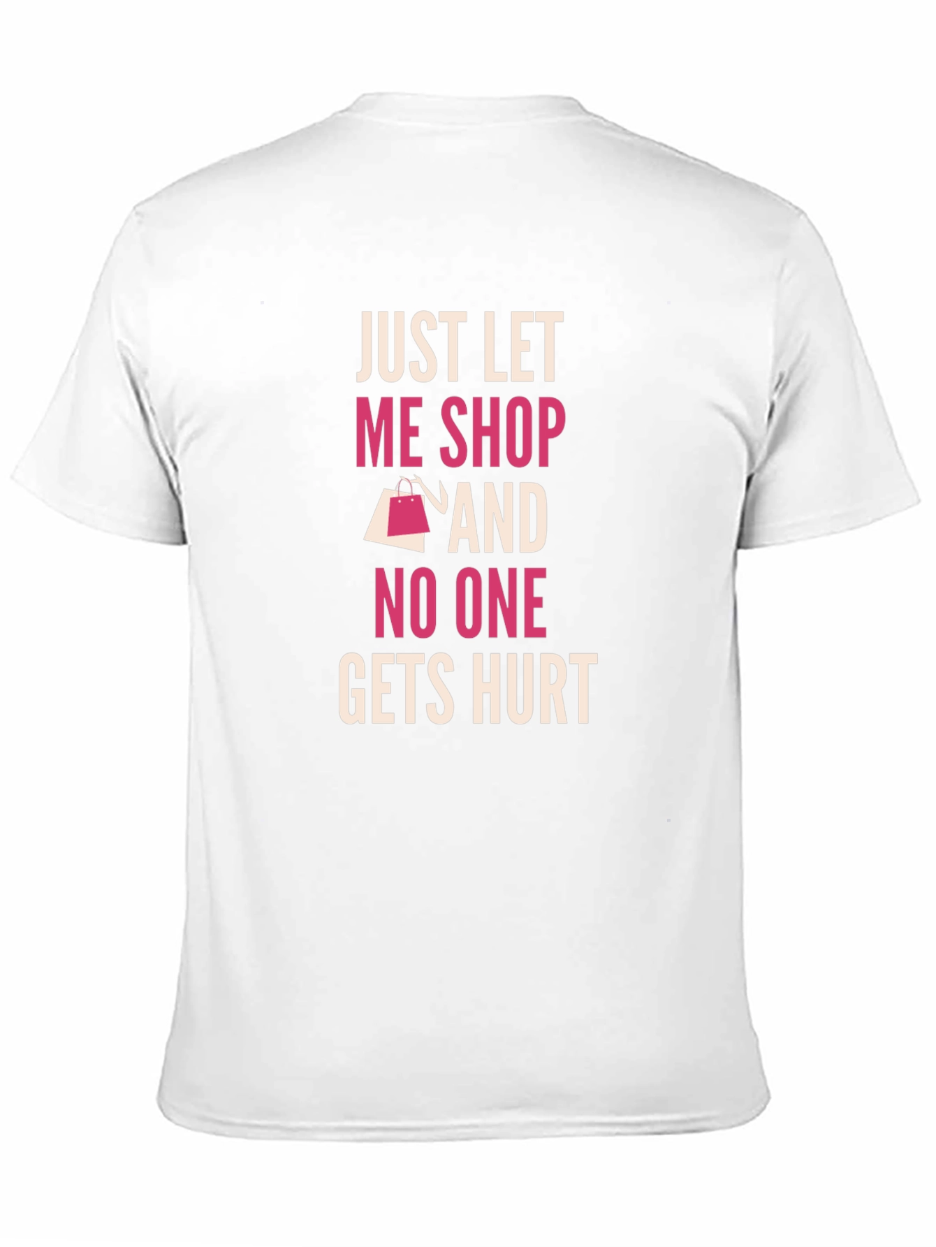 Black Just Let Me Shop T-Shirt view 11