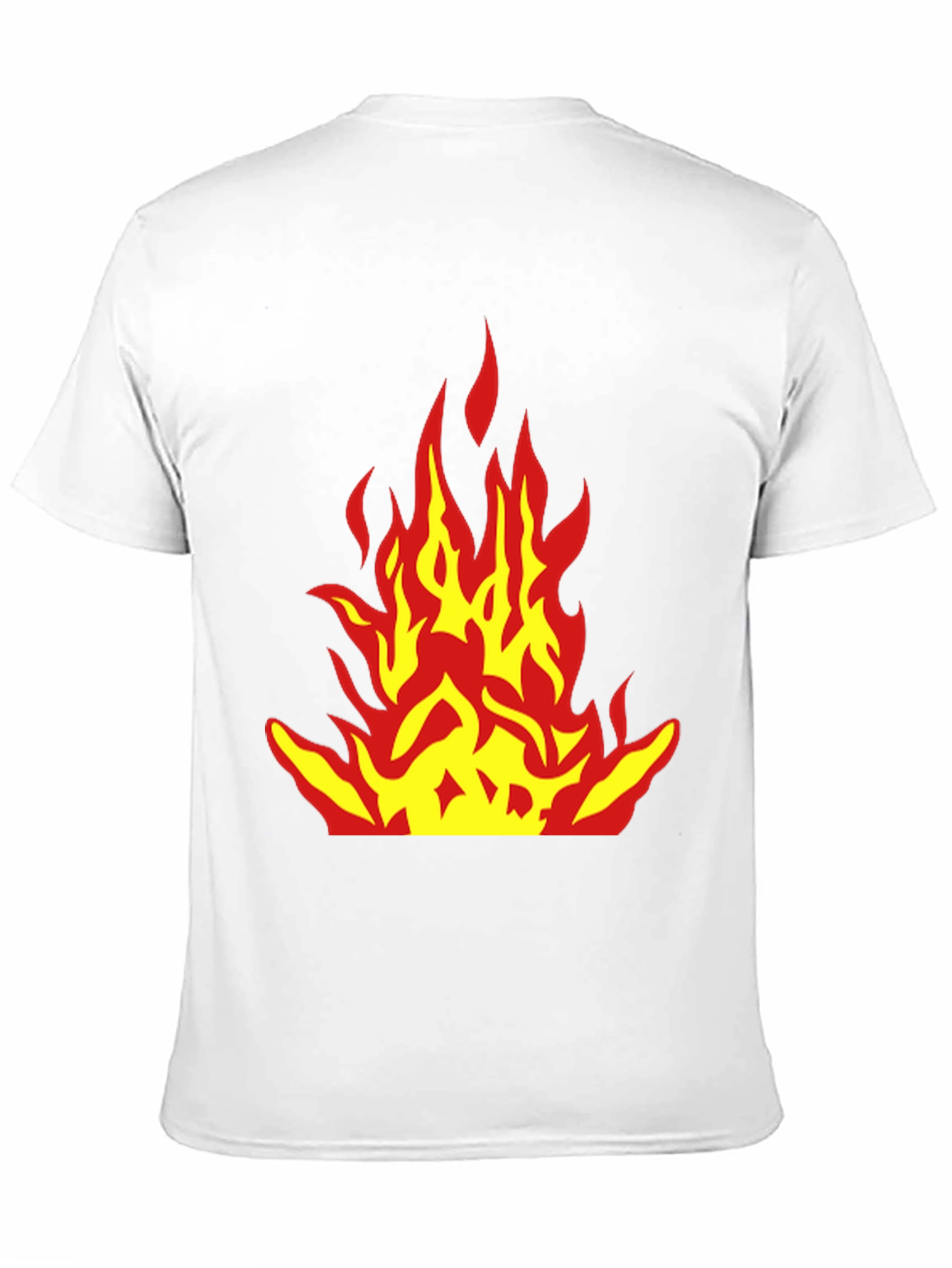 Black Flame Graphic Black T-Shirt - Bold Design view 11
