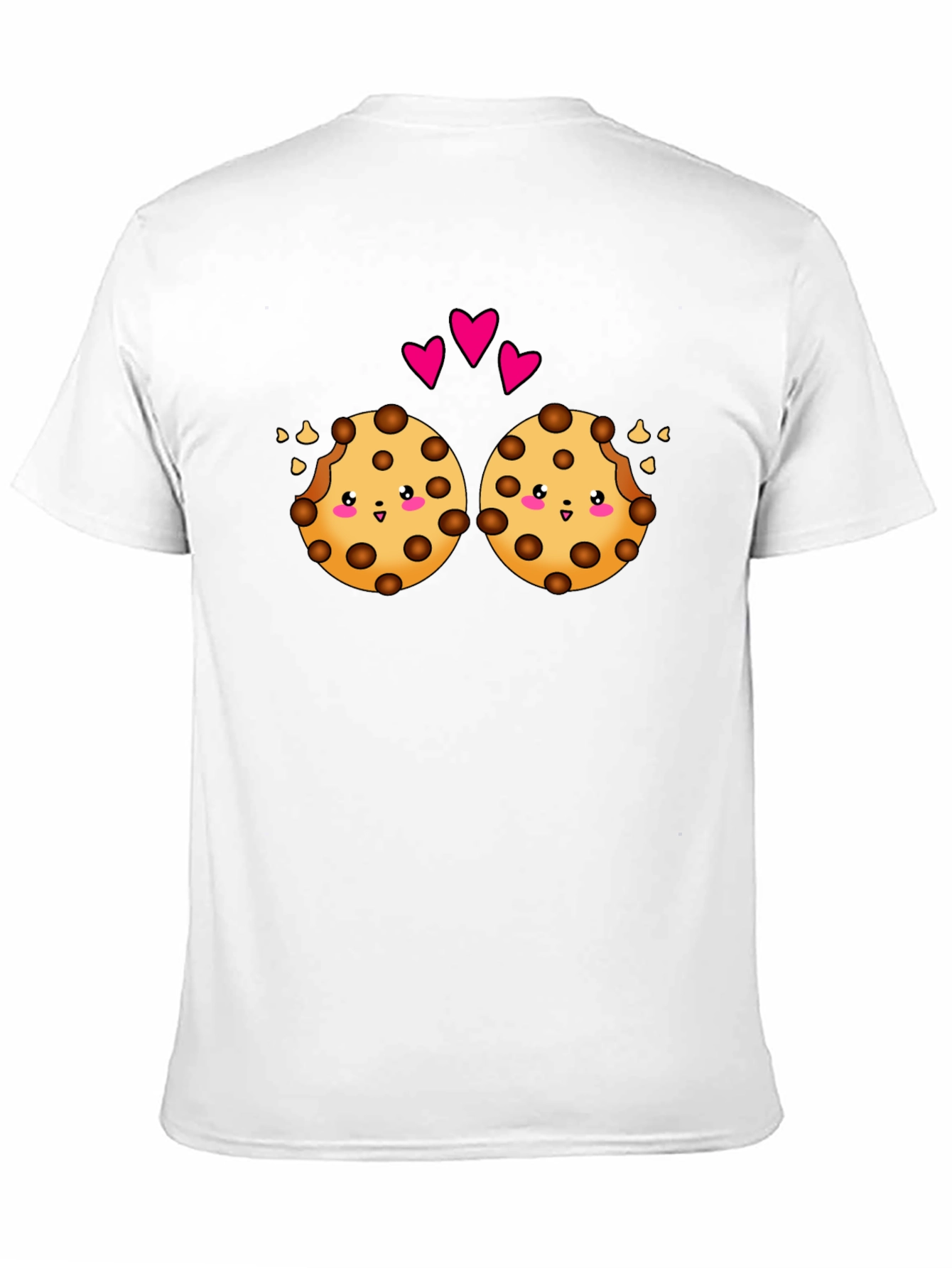Black Cute Cookie Kawaii T-Shirt view 11
