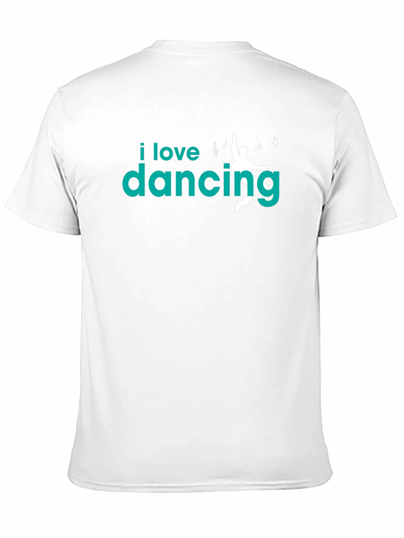 Black I Love Dancing Graphic Tee - Soft Cotton Black T-Shirt view 11