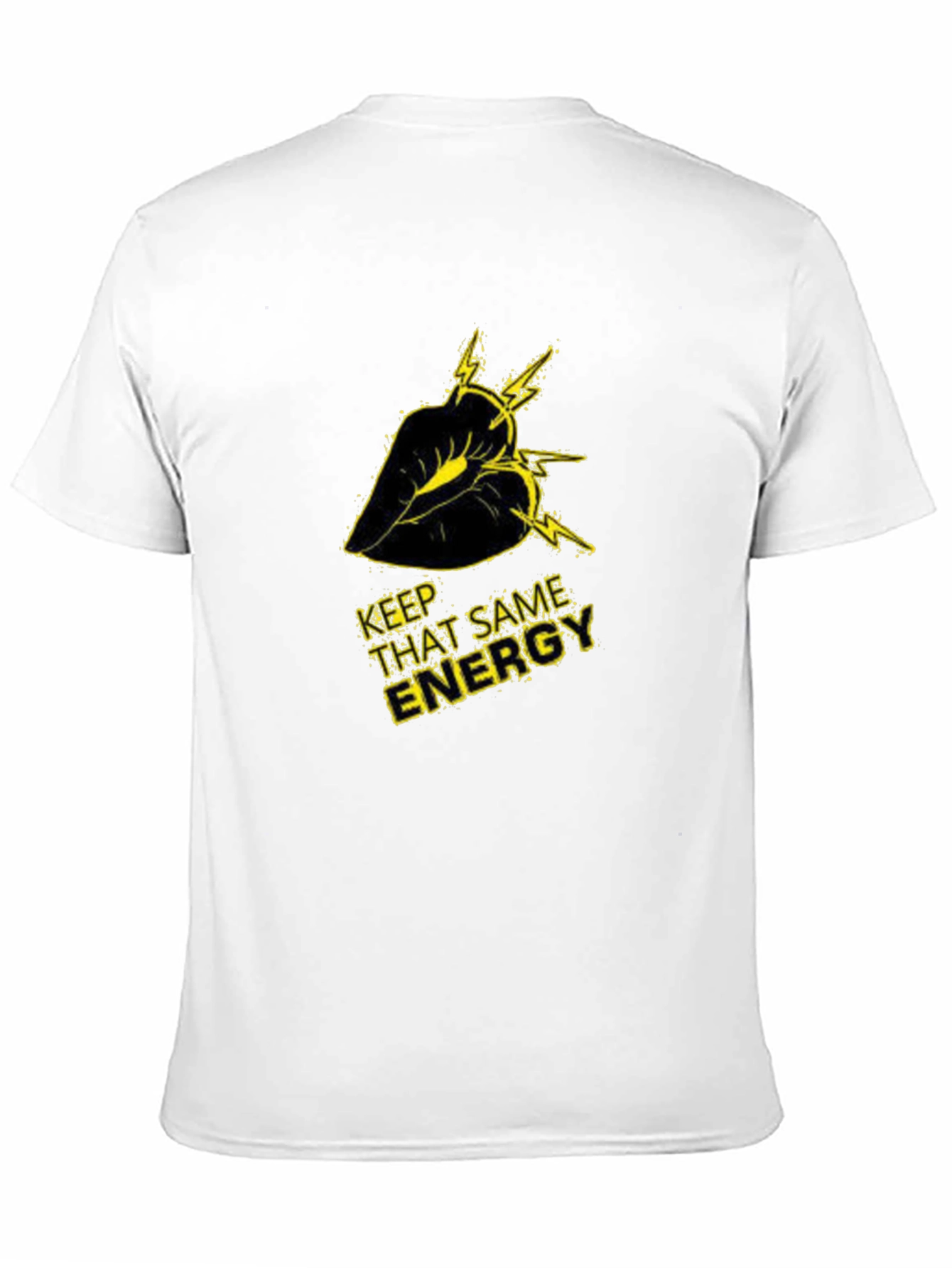 Black Keep That Same Energy Graphic Tee view 11
