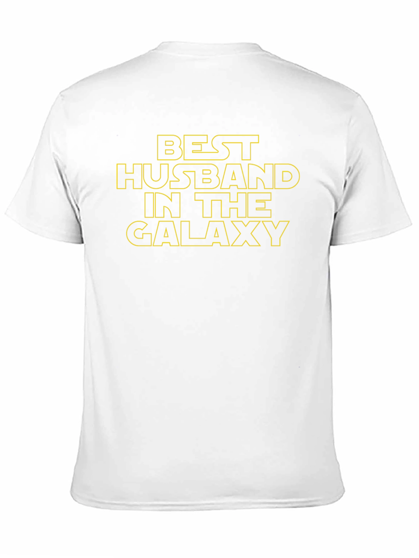 Black Best Husband in the Galaxy T-Shirt - Star Wars Style view 11