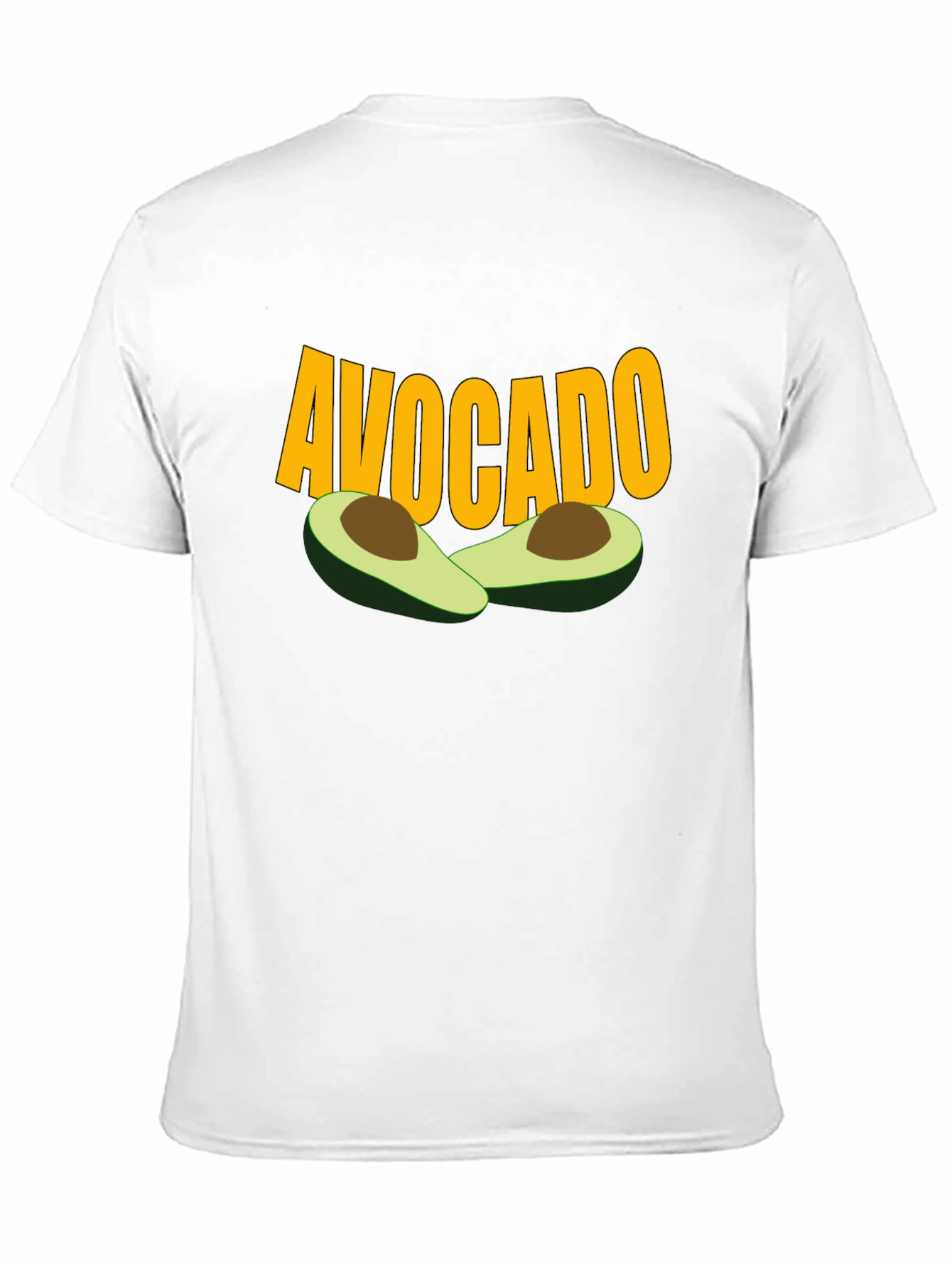 Black Avocado Graphic Tee - Trendy Fruit Lover Shirt view 11