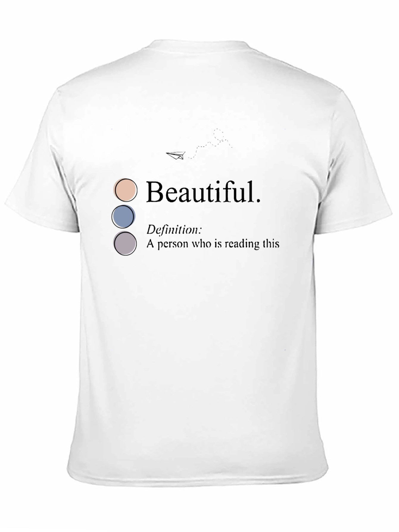 Black Beautiful Definition Graphic Tee - Unique & Stylish view 11