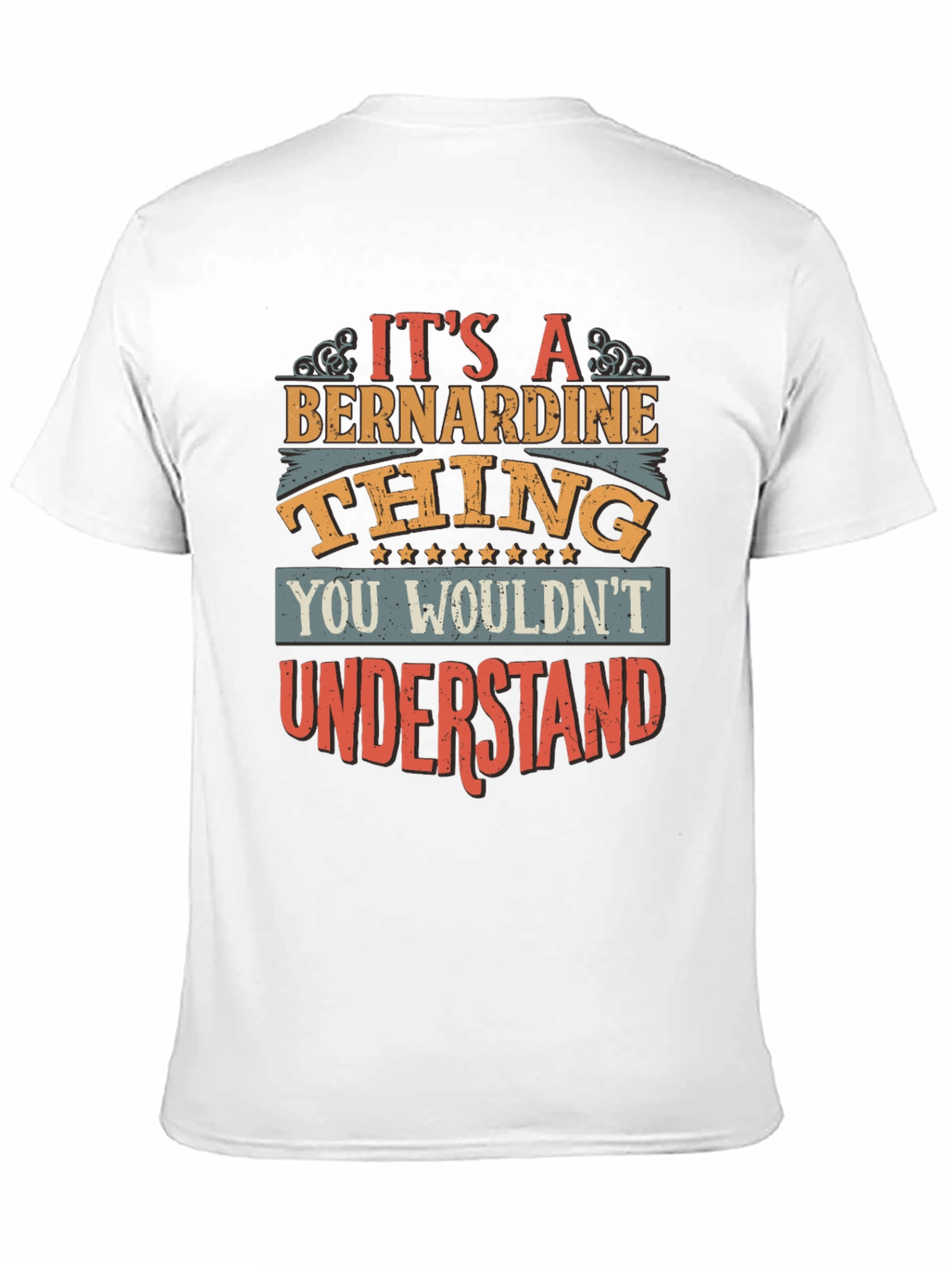 Black It's a Bernardine Thing T-Shirt view 11