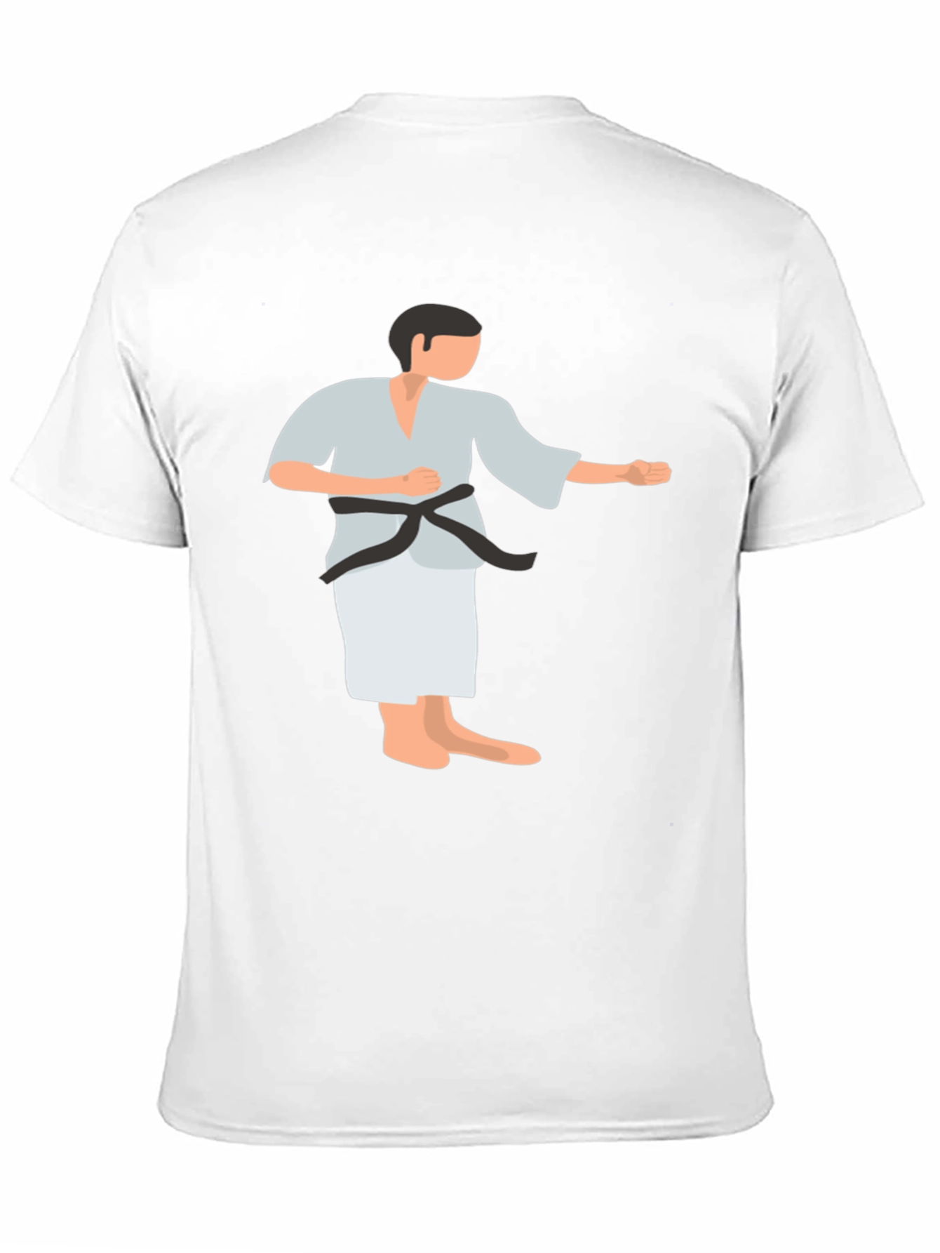 Black Karate Graphic T-Shirt - Black view 11