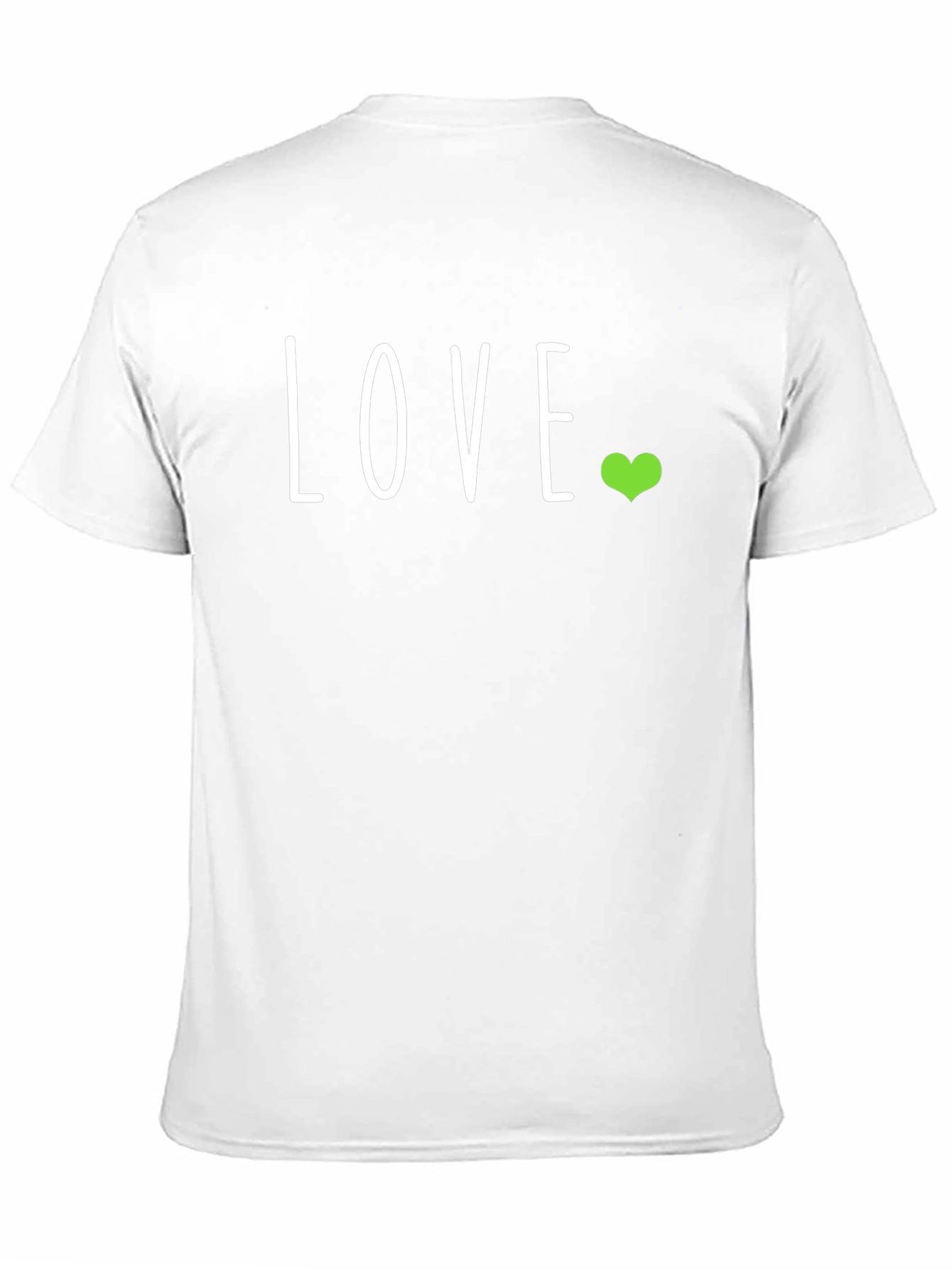 Black Love Heart Graphic T-Shirt - Casual Black Tee view 11