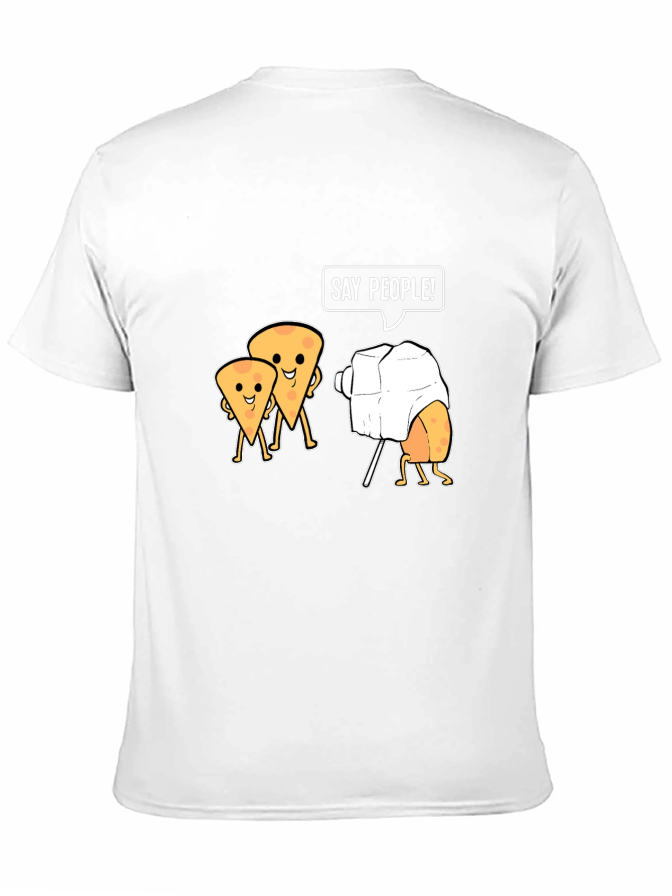 Black Say Cheese Graphic Tee - Black view 11