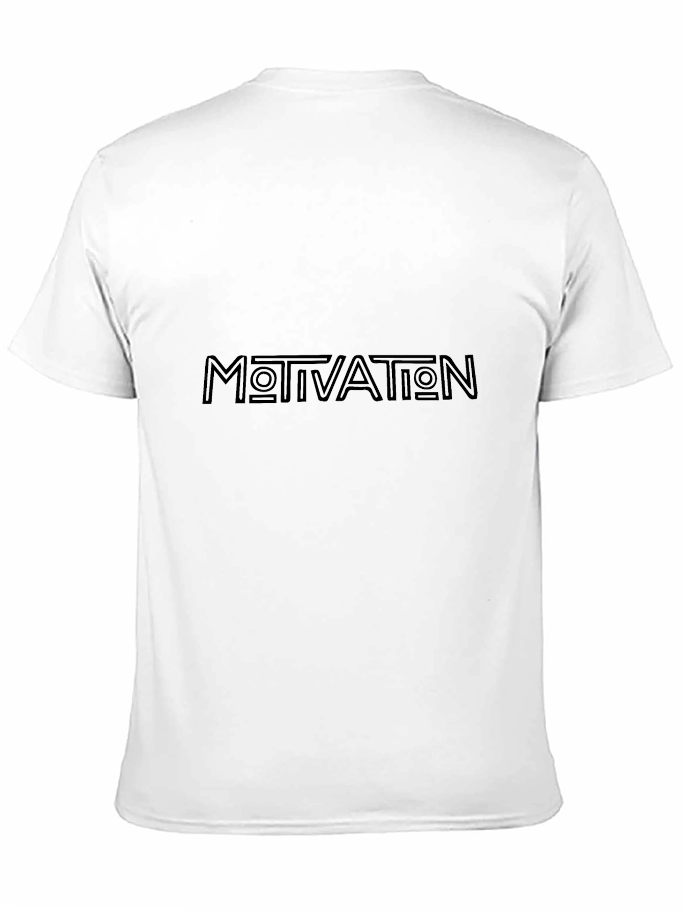 Black Motivation Graphic Print Tee - Black view 11