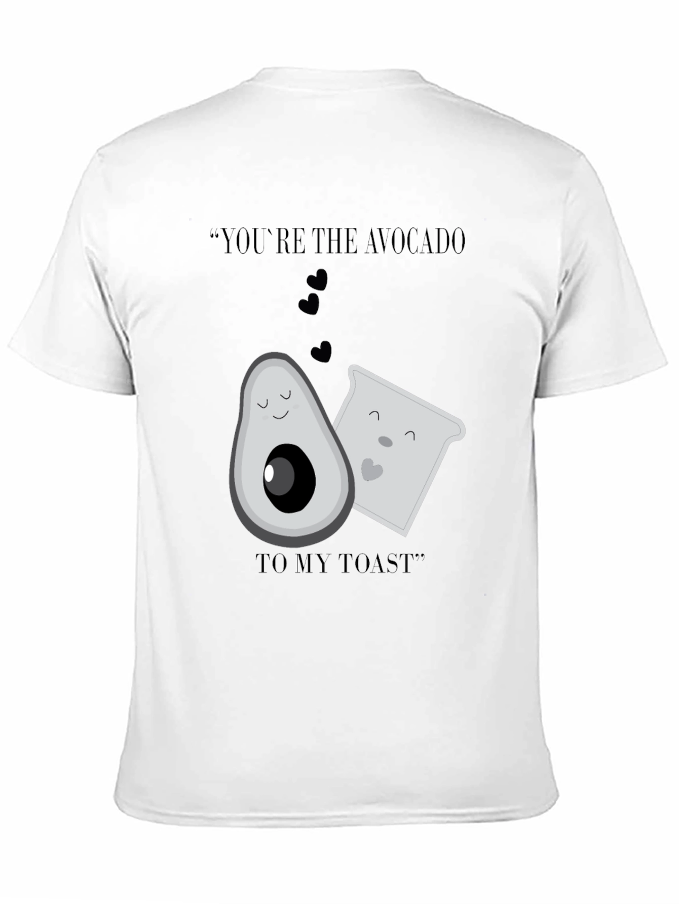 Black Avocado Toast Graphic Tee - Funny Foodie Shirt view 11
