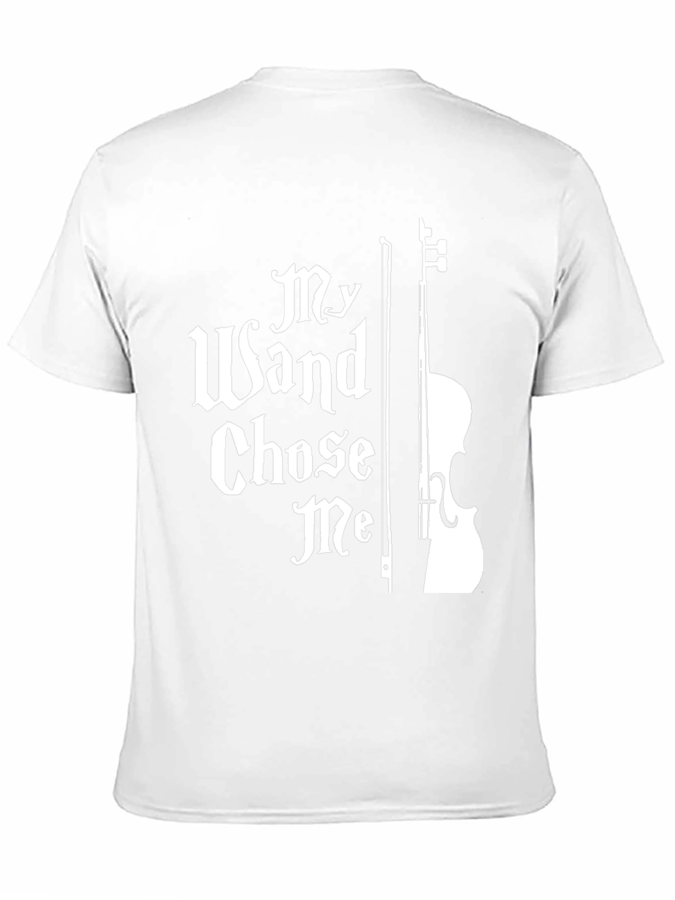 Black My Wand Chose Me Music T-Shirt view 11